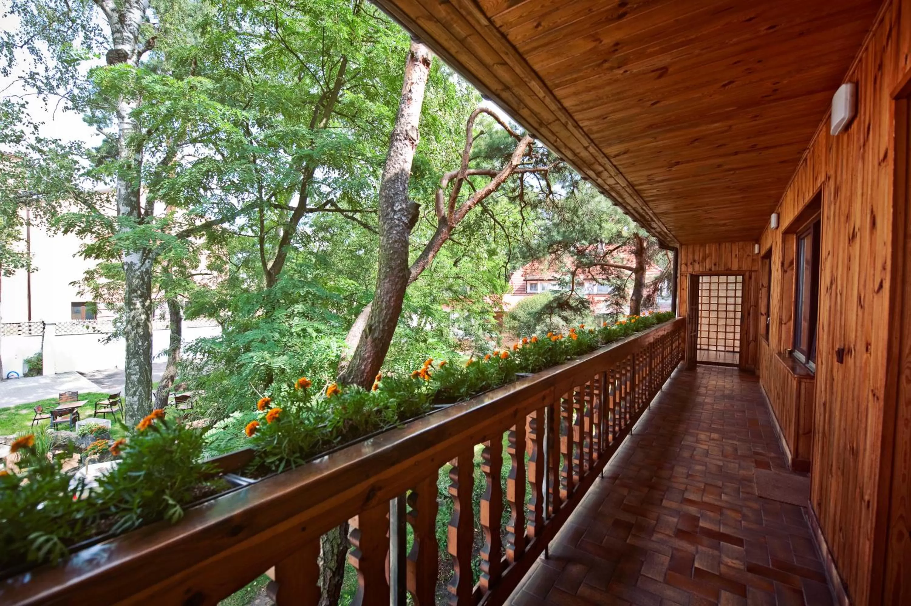 Garden in Dworek Pokoje Gościnne