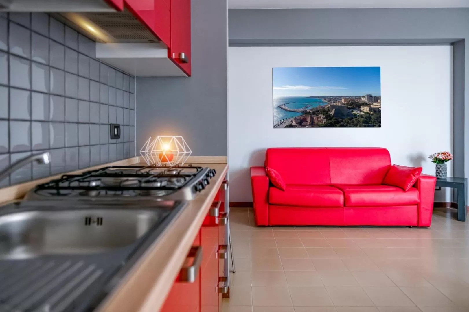 Bed in Aparthotel Isabella