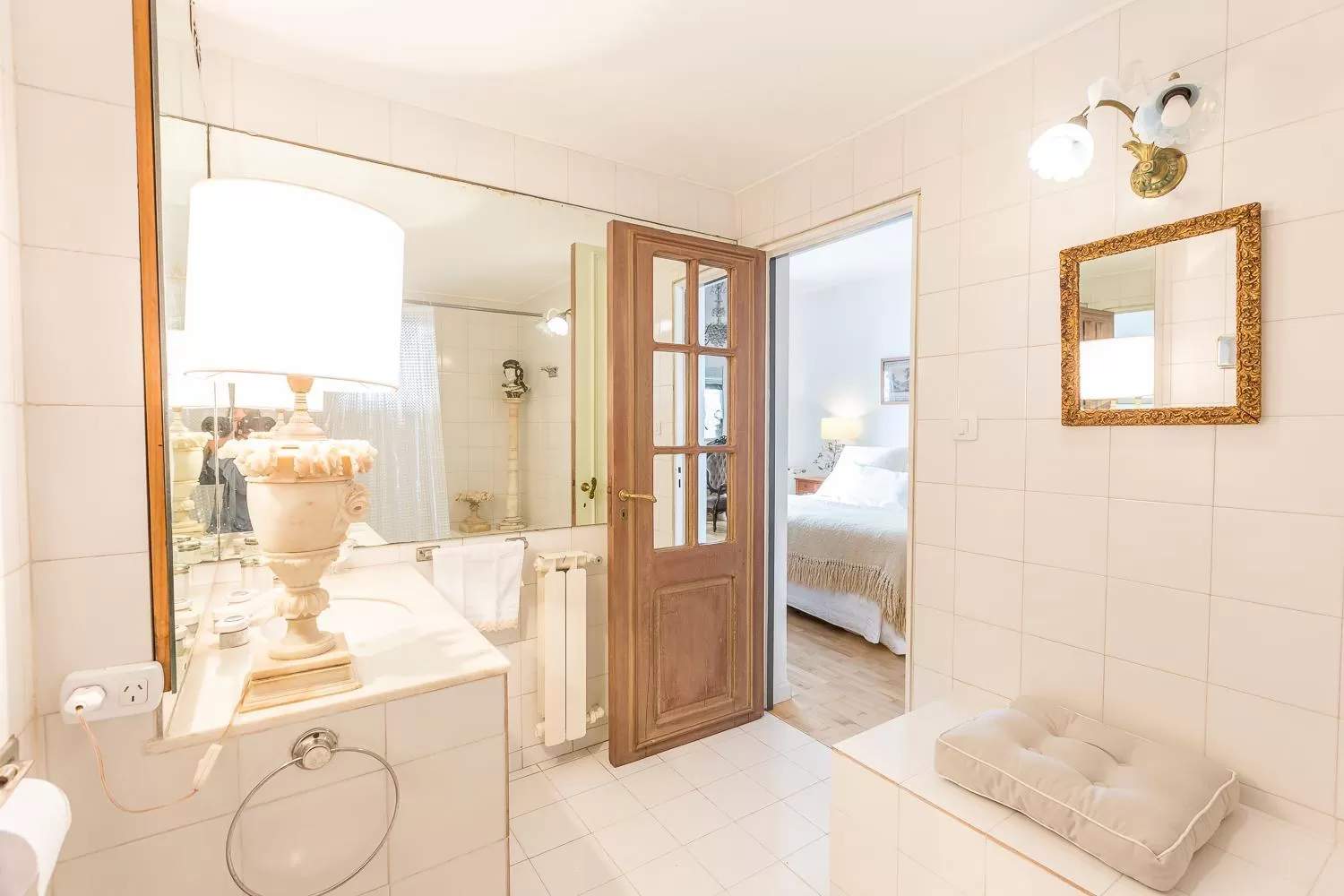 Bathroom, Bed in Virreinato Hotel Boutique