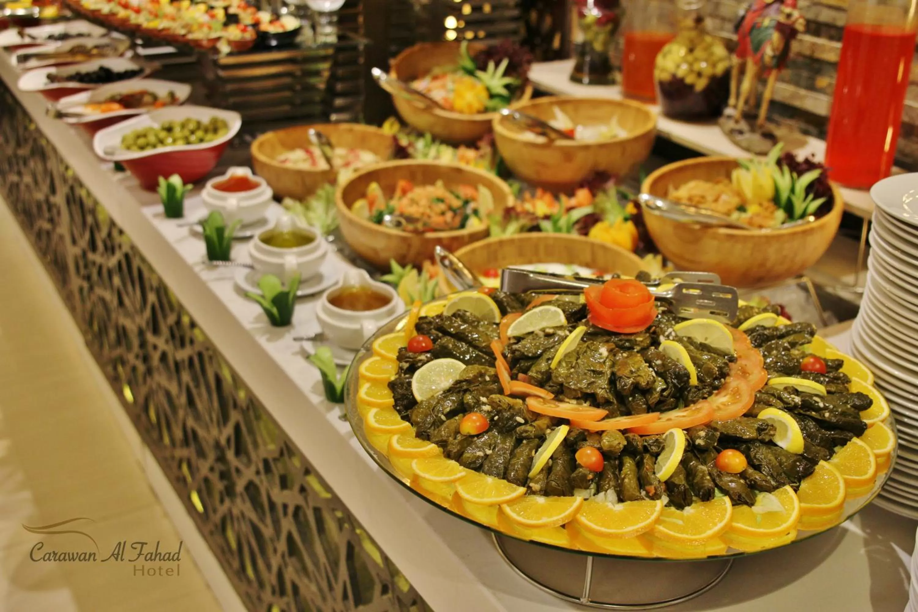 Food in Carawan Al Fahad Hotel