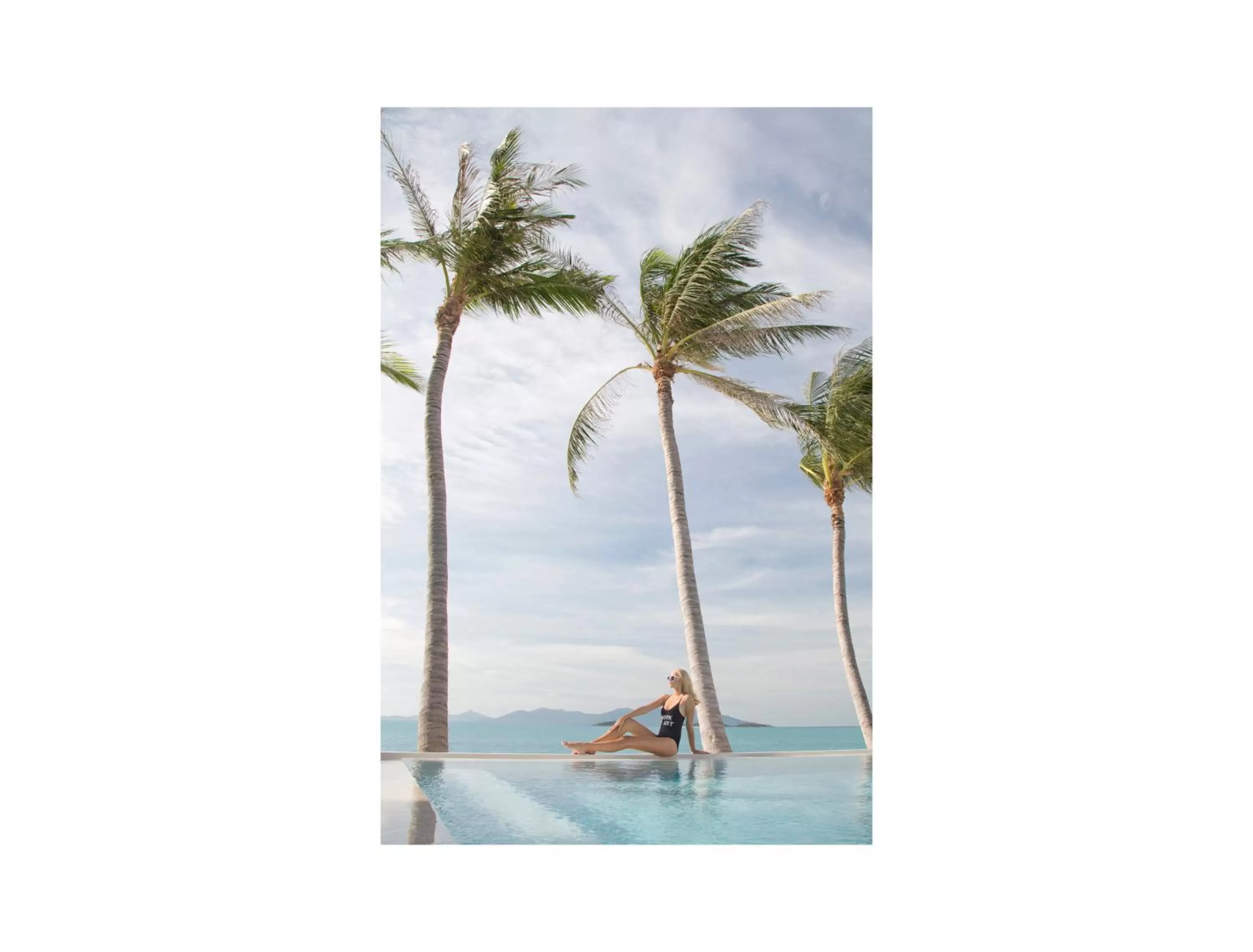 Pool view in The Privilege Hotel Ezra Beach Club