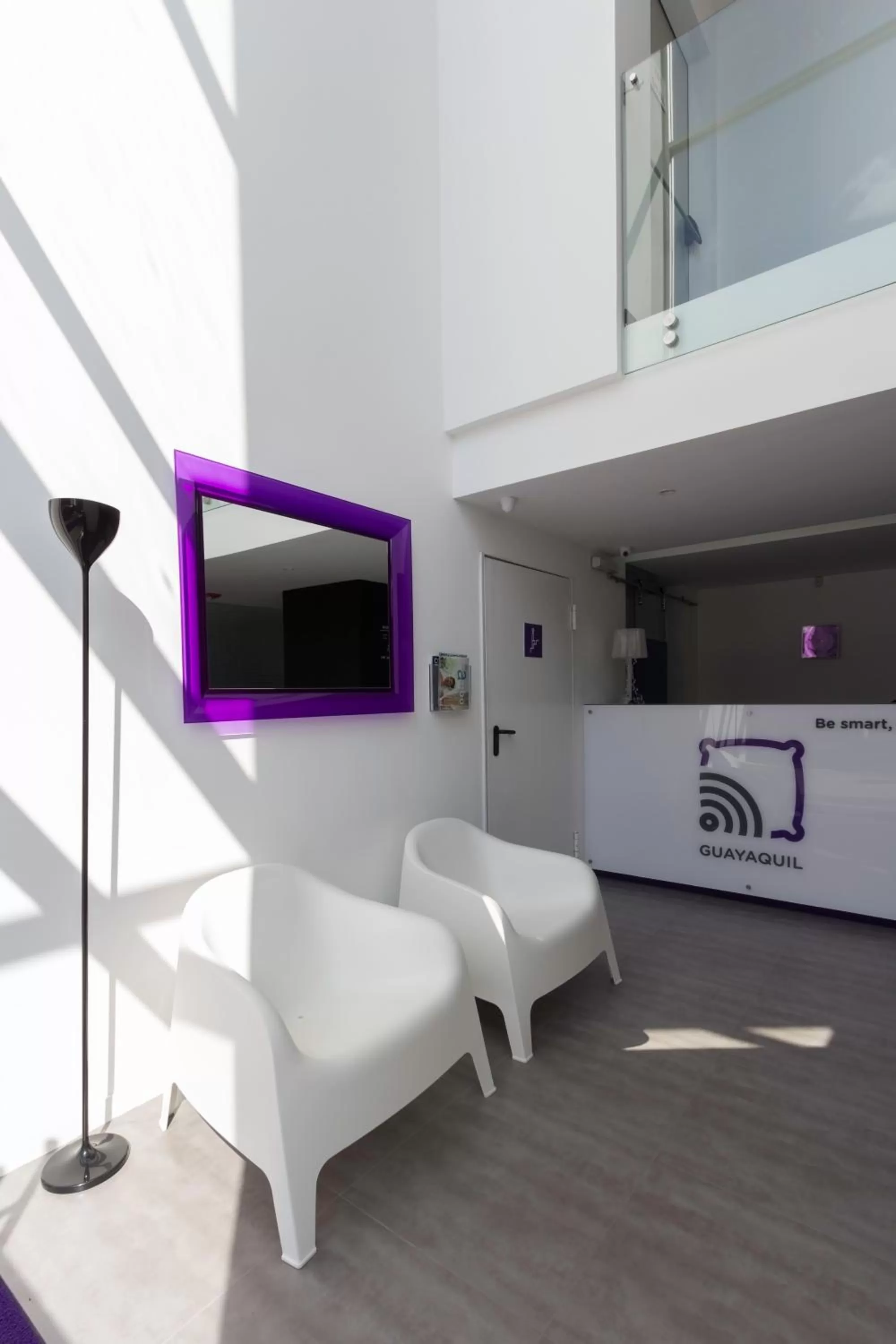 Lobby or reception in YU! Smarthotels