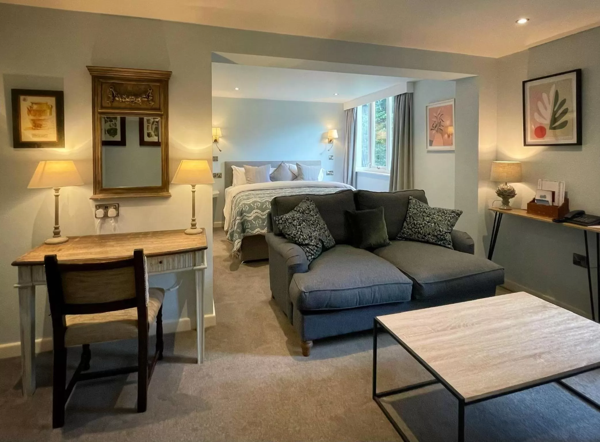 Bedroom in Holdsworth House Hotel