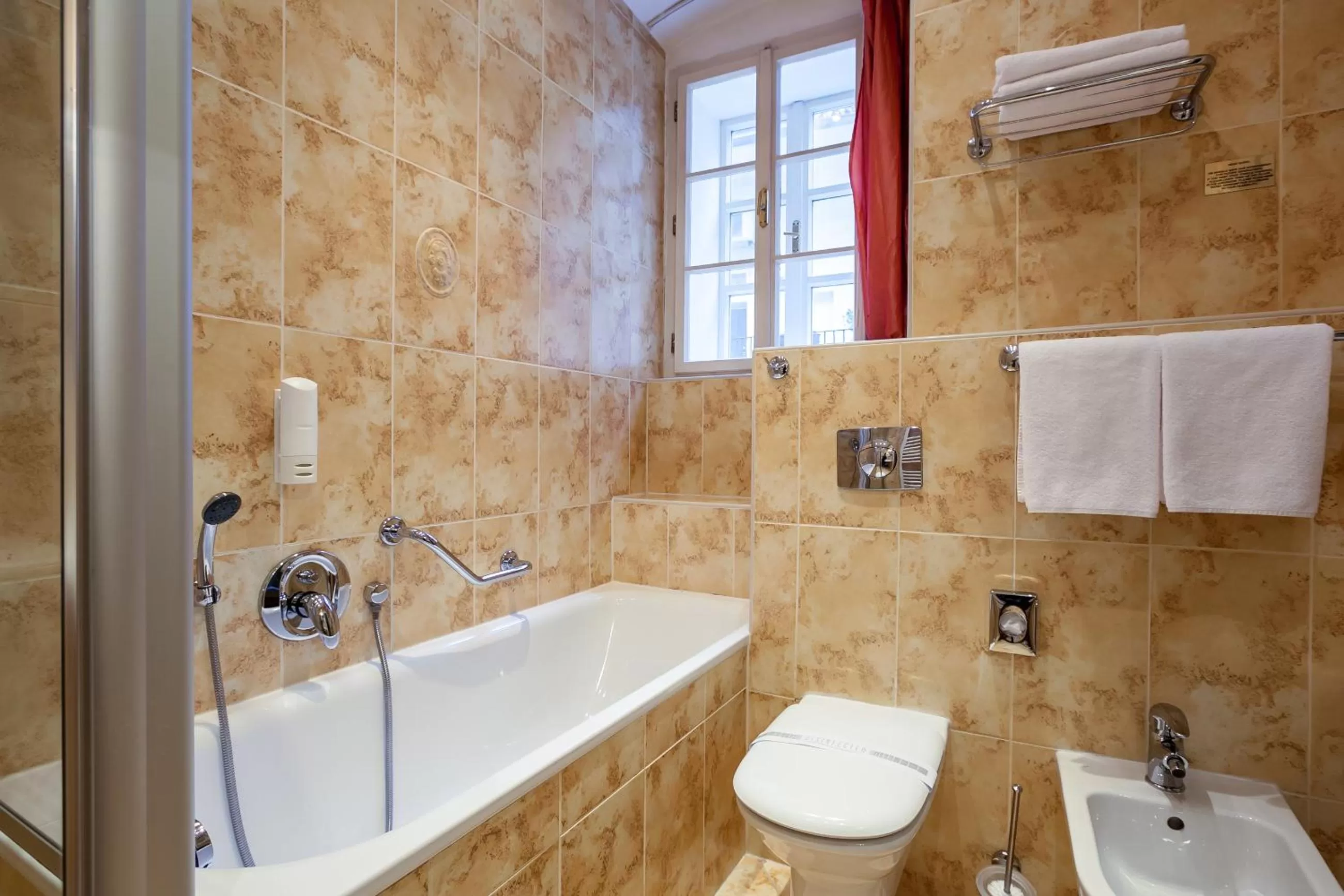 Bathroom in Tyn Yard Residence