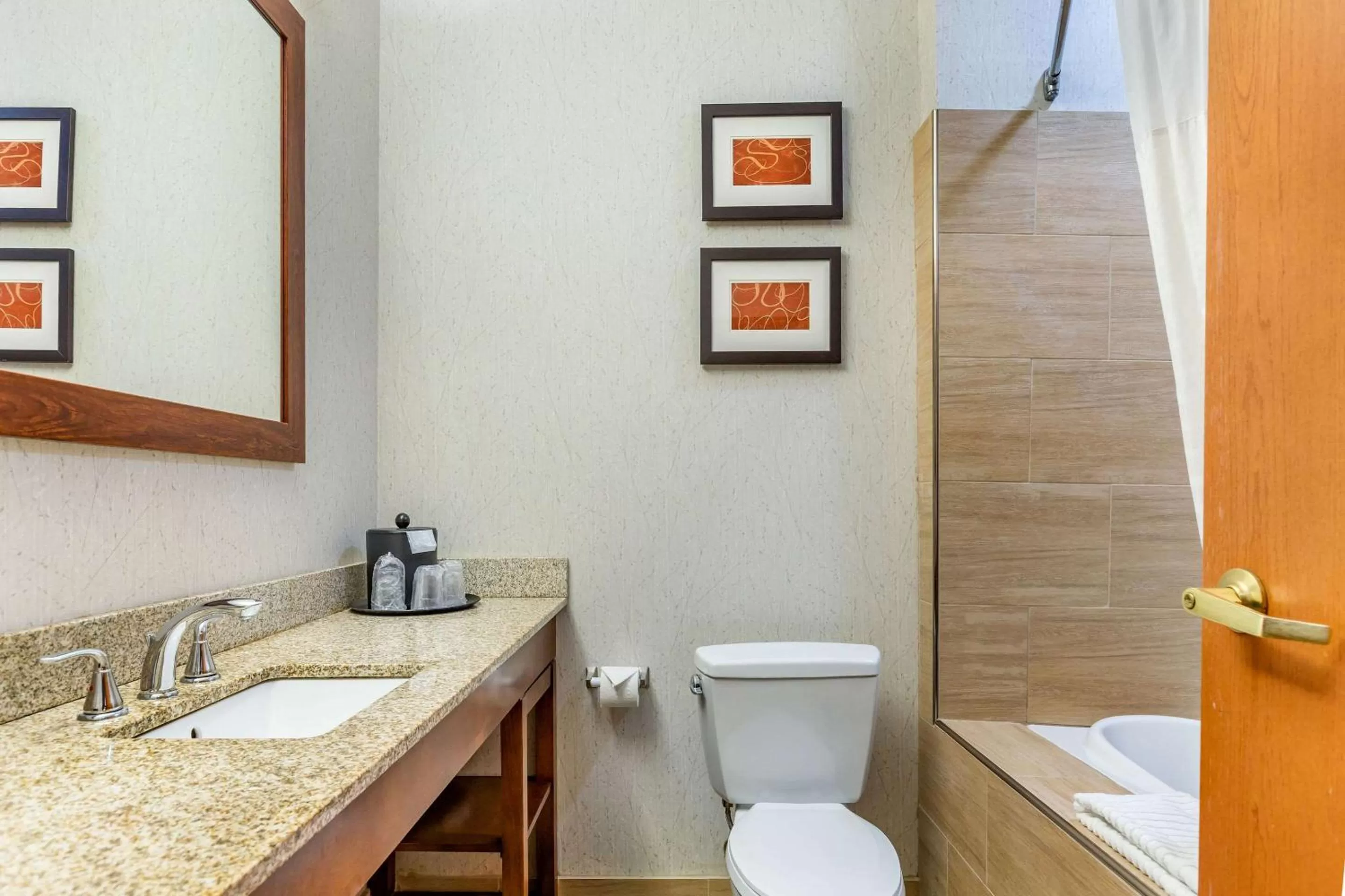 Bathroom in Comfort Suites Southgate-Detroit