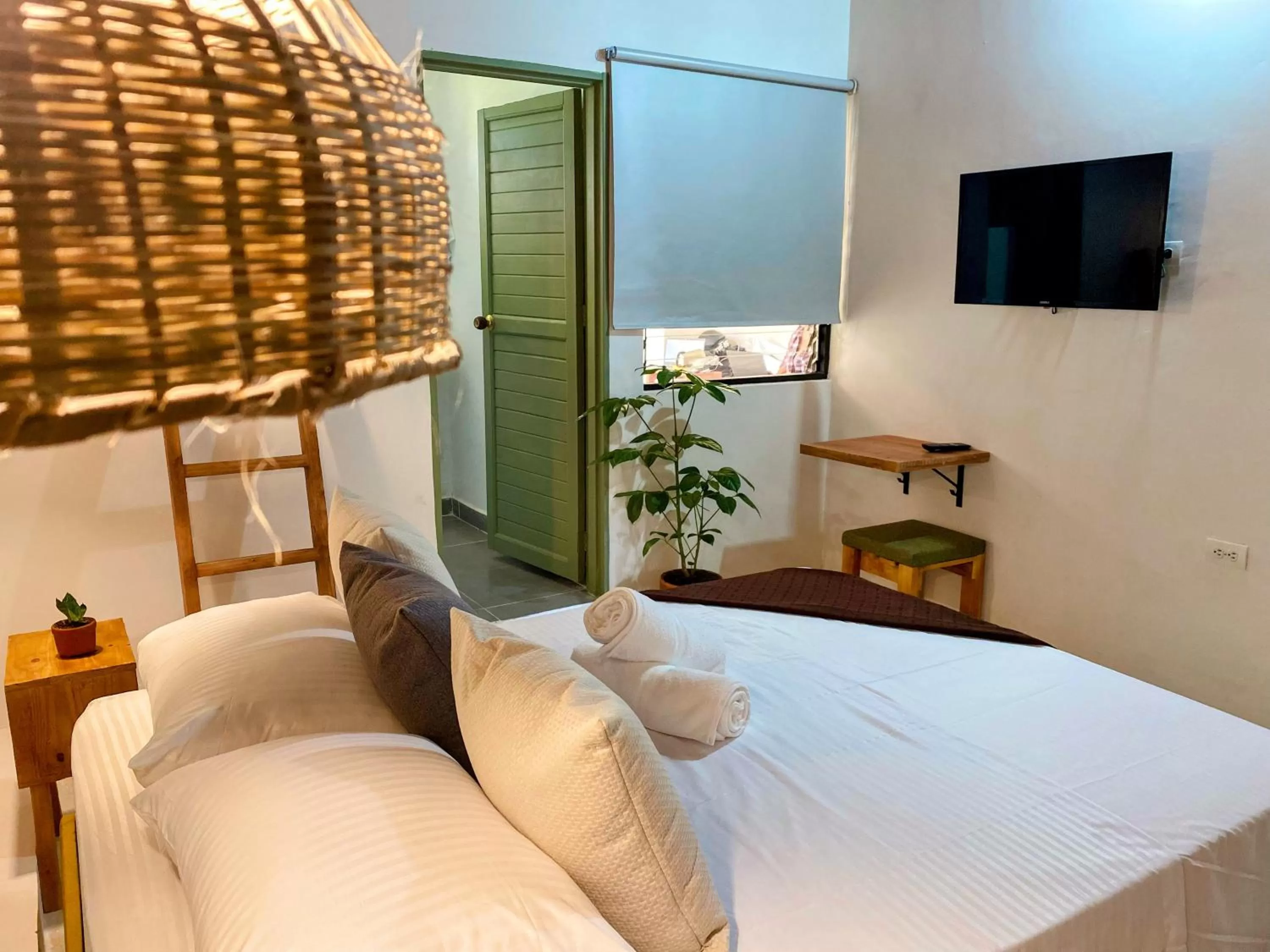 Bed in Luum Guest House