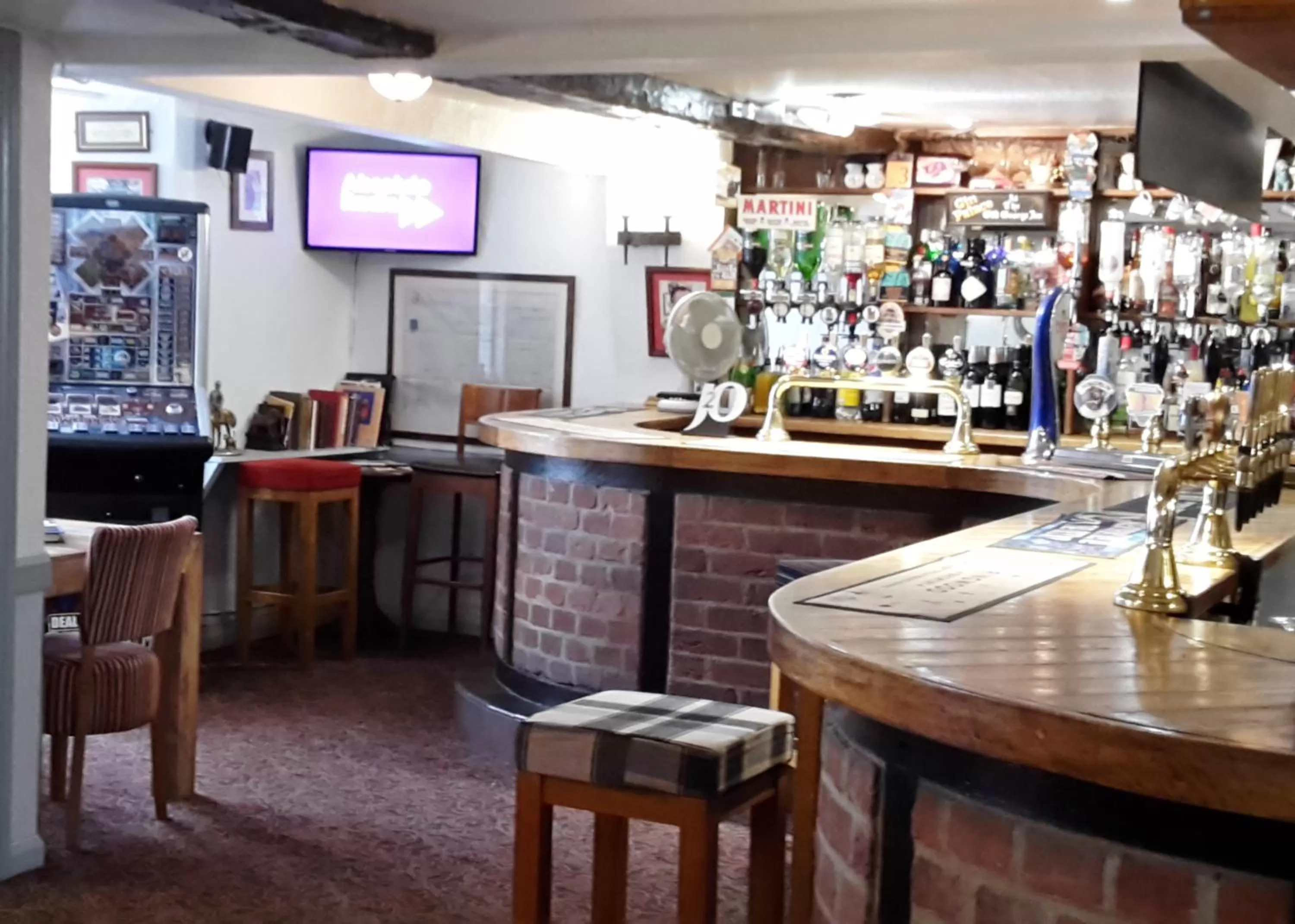 Lounge or bar in Old George Hotel