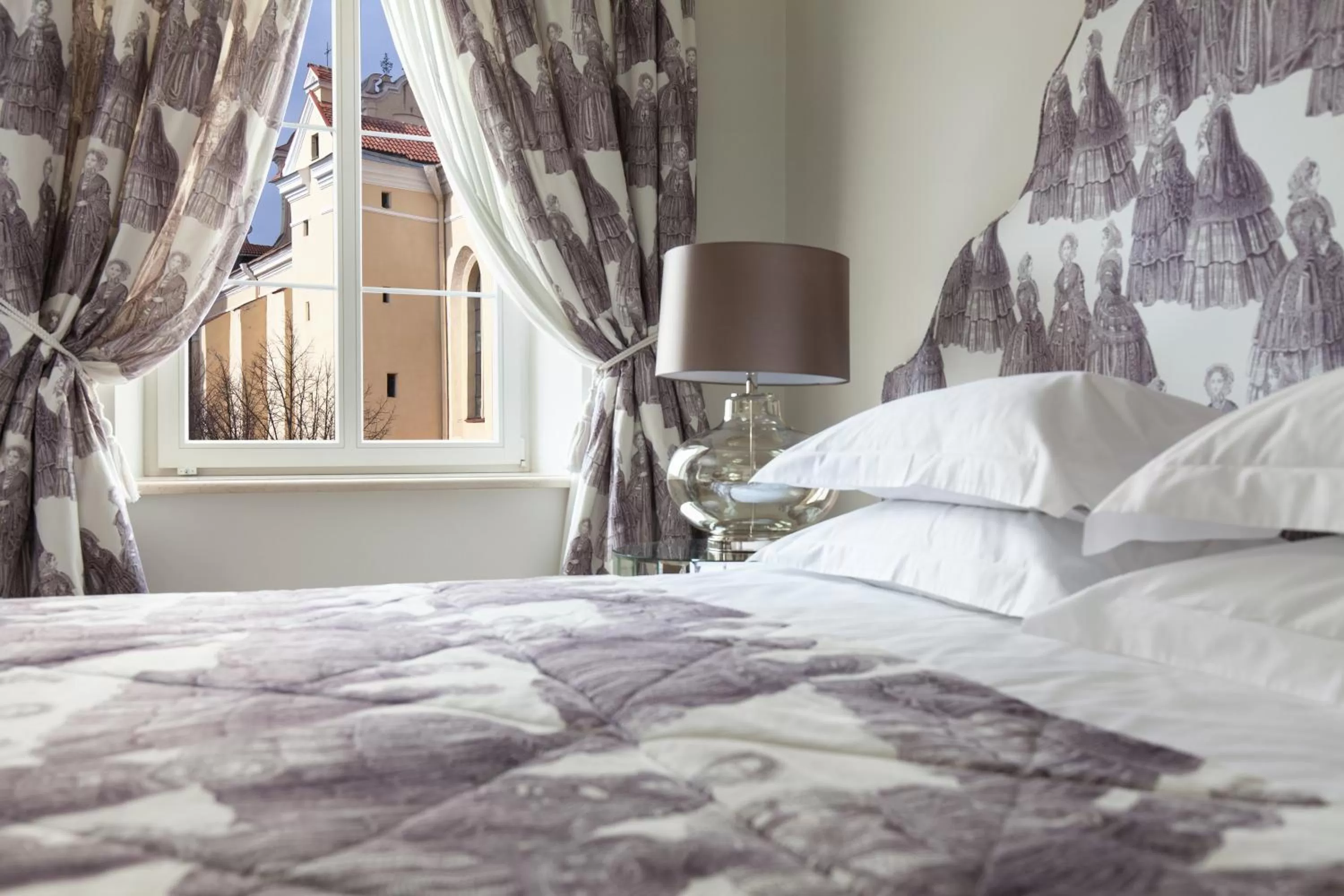 Bed in NARUTIS Hotel - Small Luxury Hotels of The World