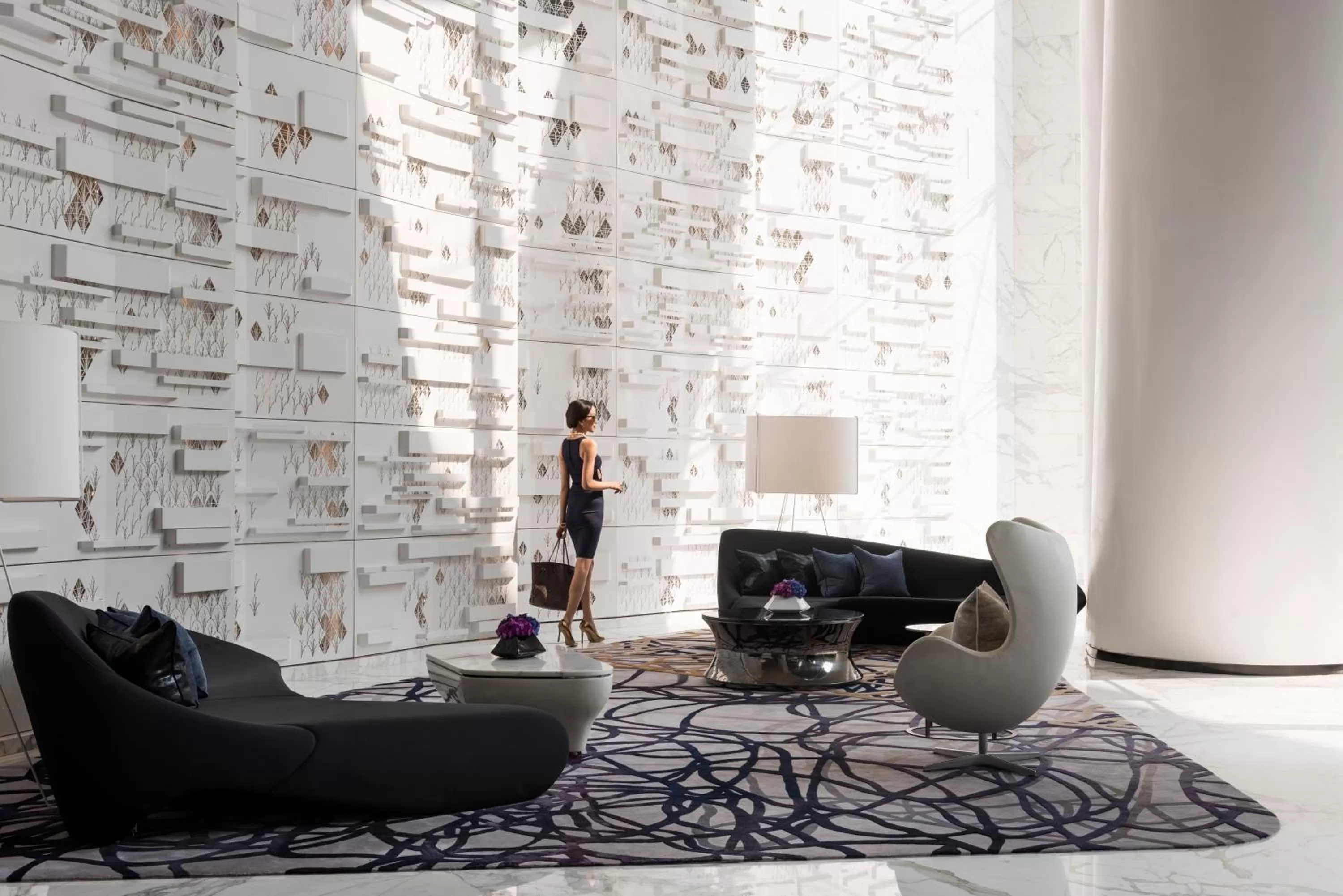 Lobby or reception in Four Seasons Hotel Guangzhou