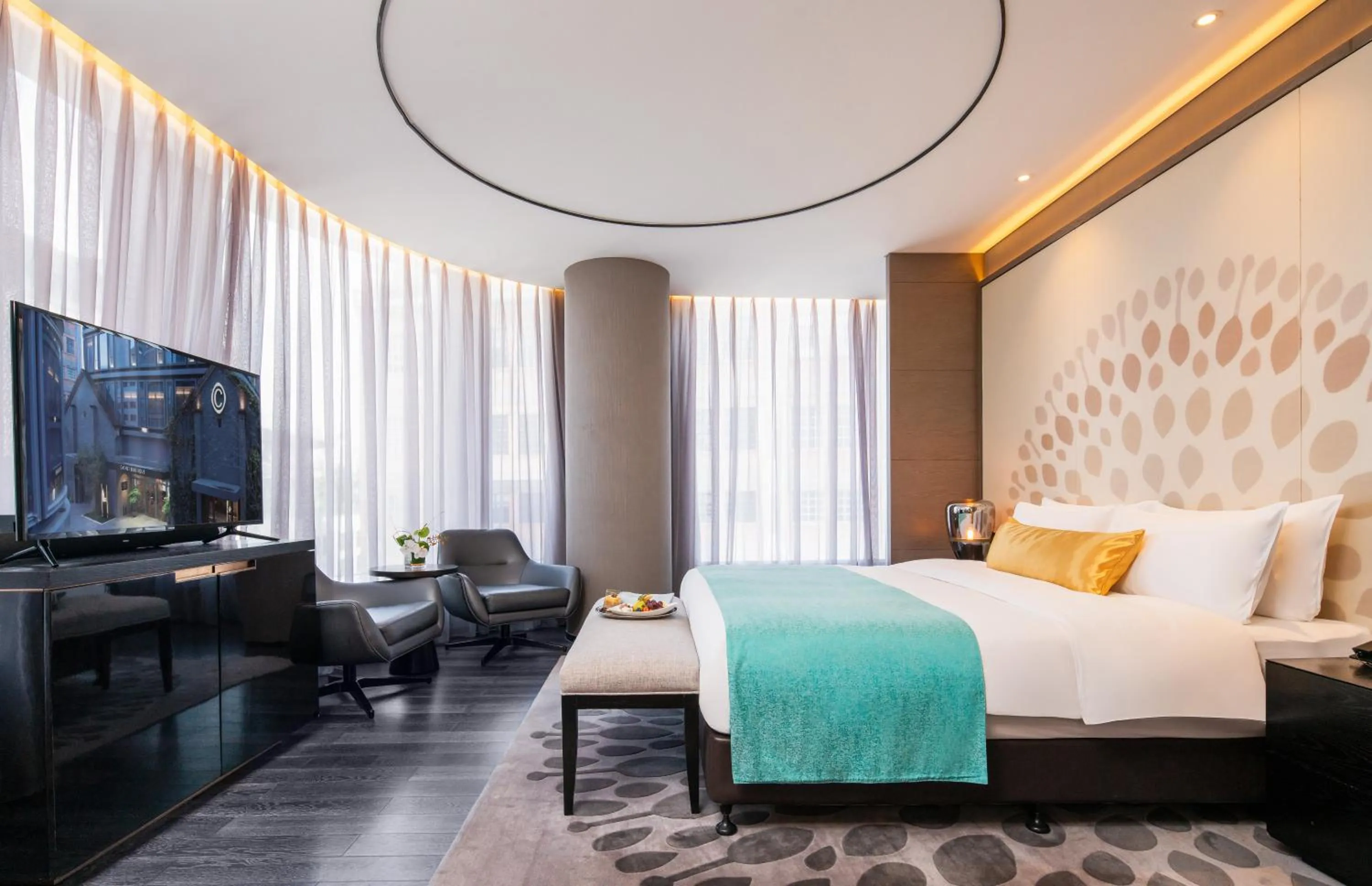 Photo of the whole room, Bed in Cachet Boutique Kunming Artime 昆明彩云里凯世精品酒店