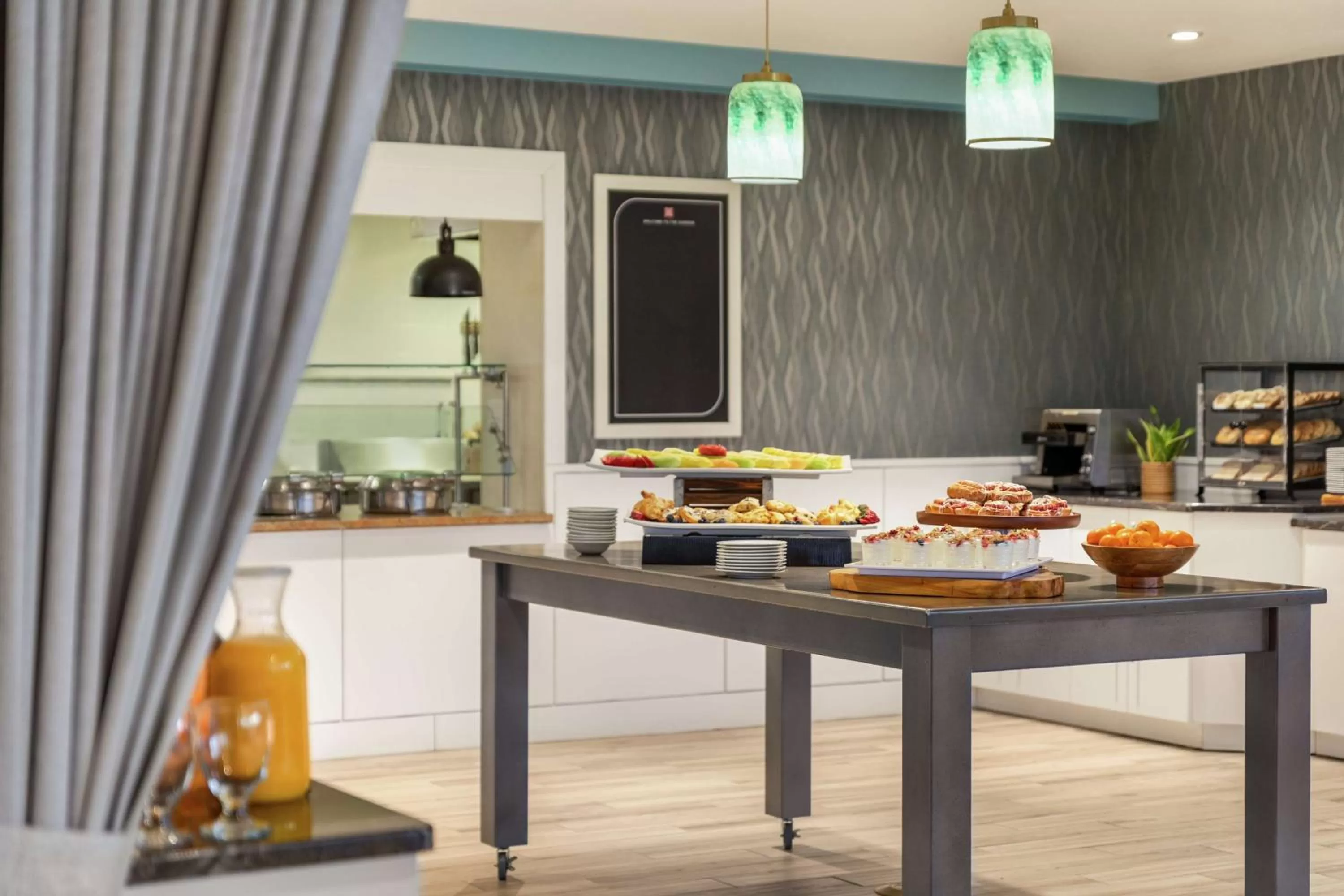 Breakfast in Hilton Garden Inn Troy