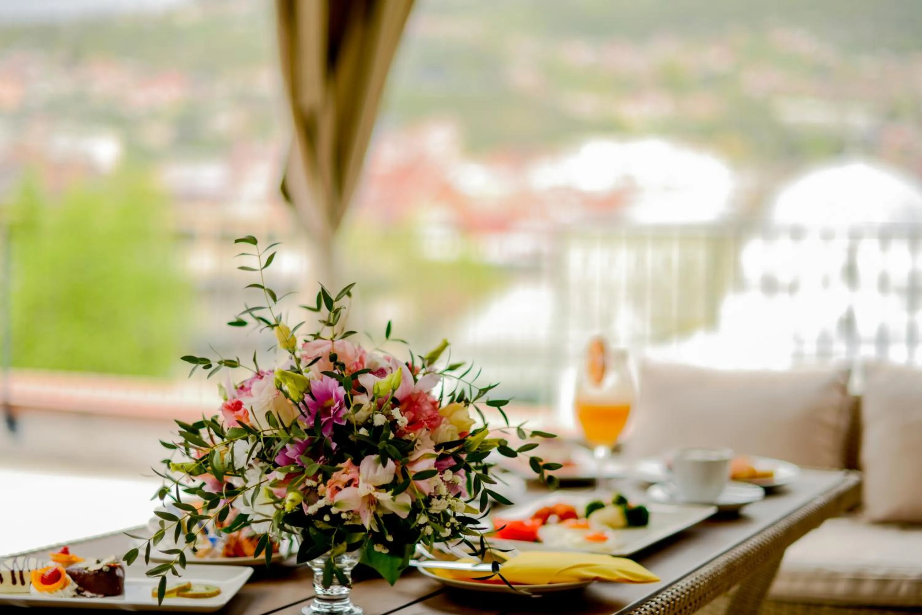 Balcony/Terrace in Hotel President Sarajevo