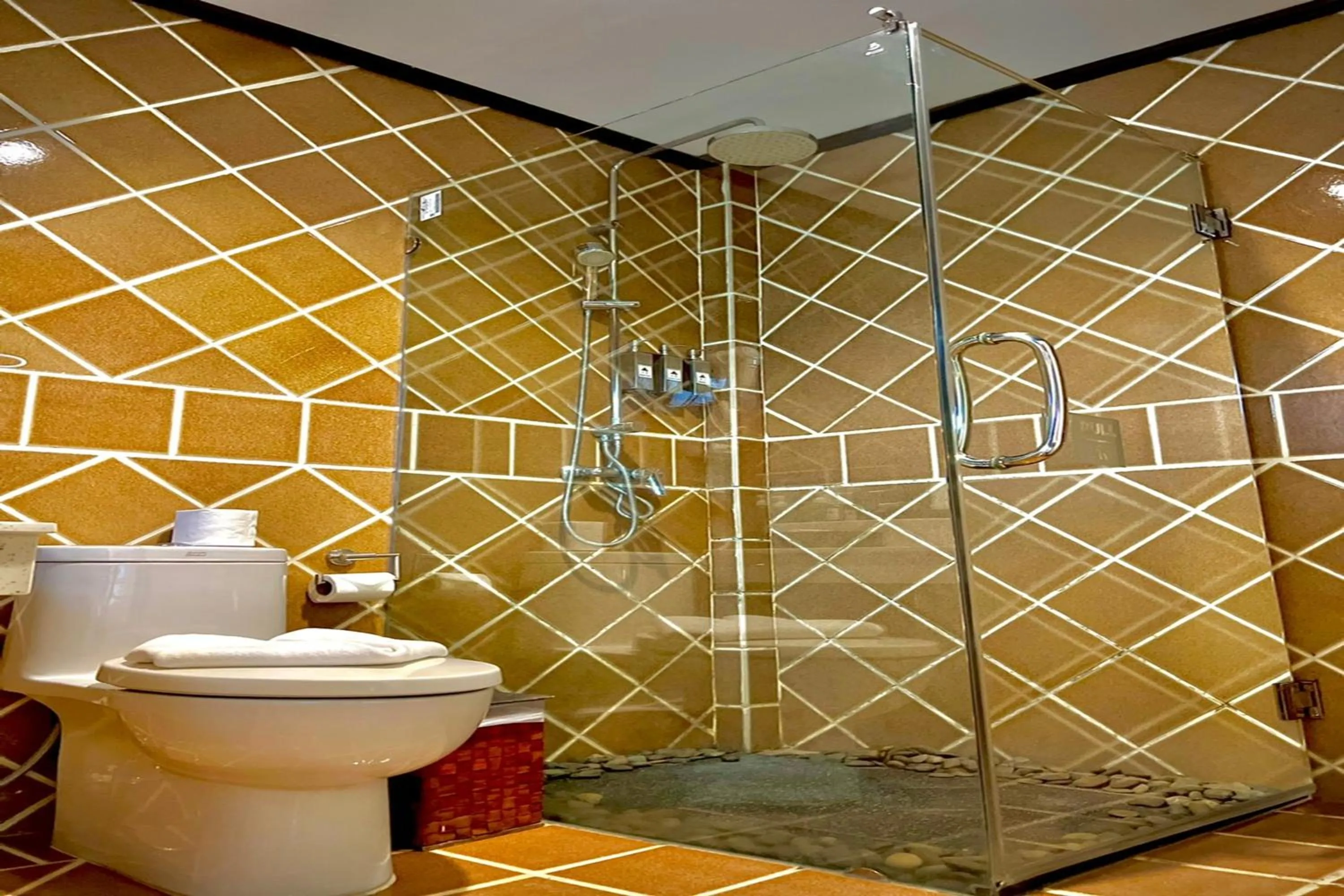 Bathroom in Na Mantra Resort