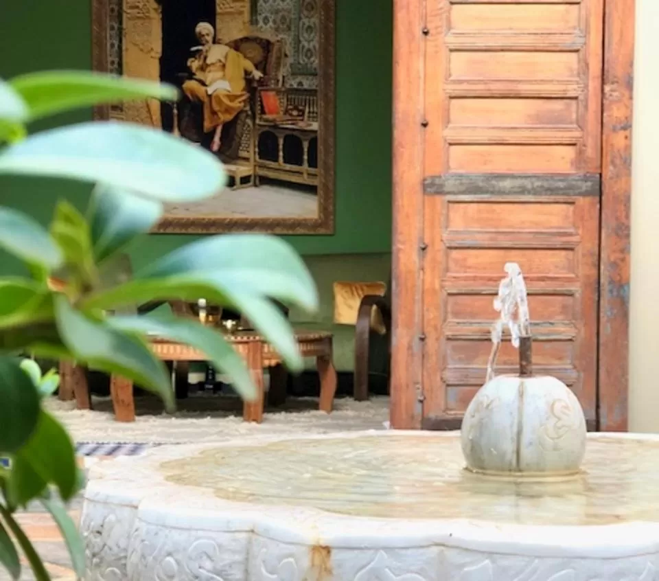 Patio in Riad Dar Chacha
