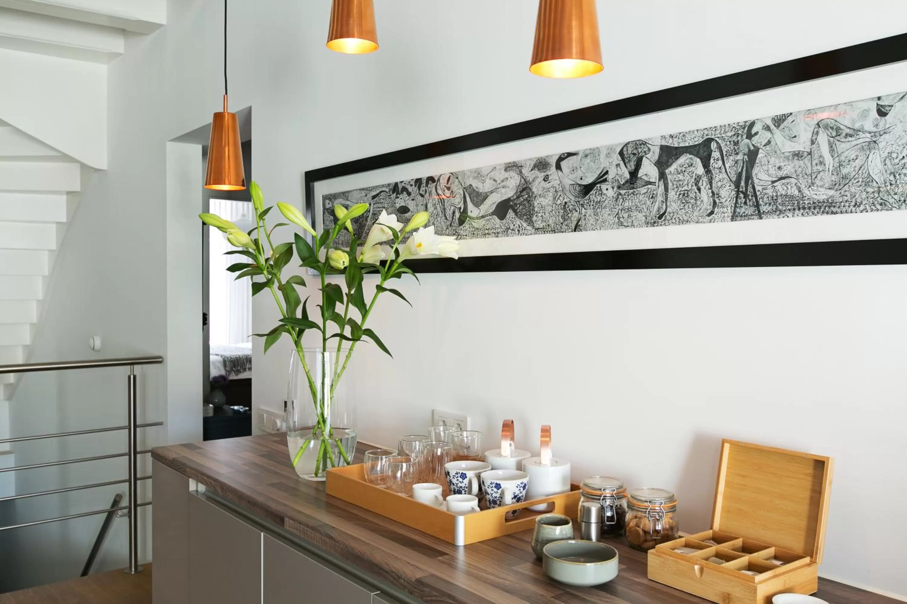 Communal lounge/ TV room, Coffee/Tea Facilities in Bacán Bed & Breakfast