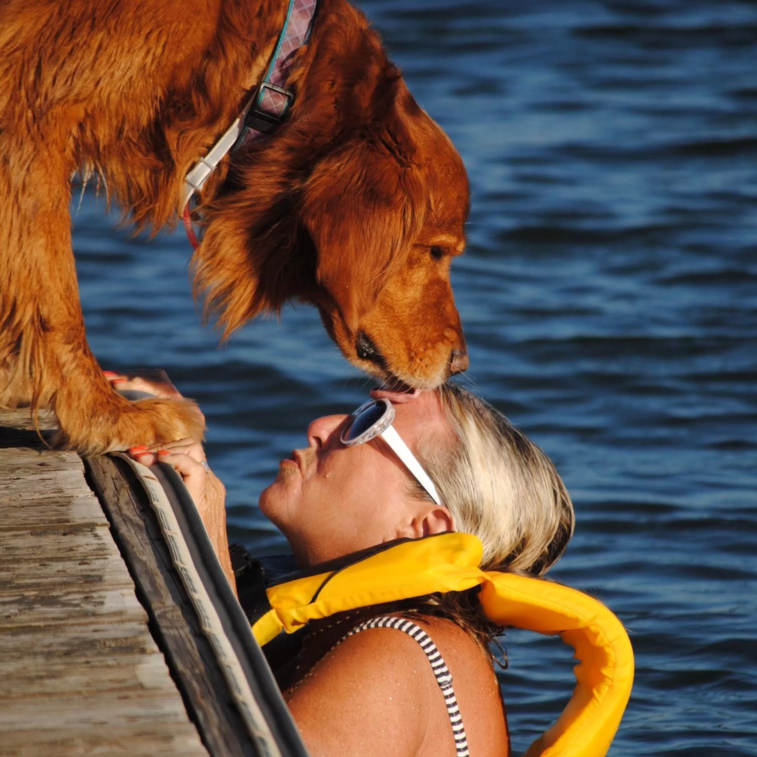 People in Calm Waters Resort