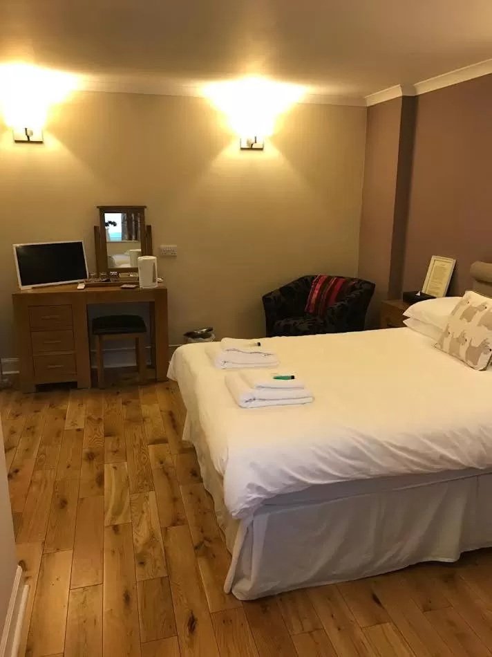 Bed in The Crown Hotel