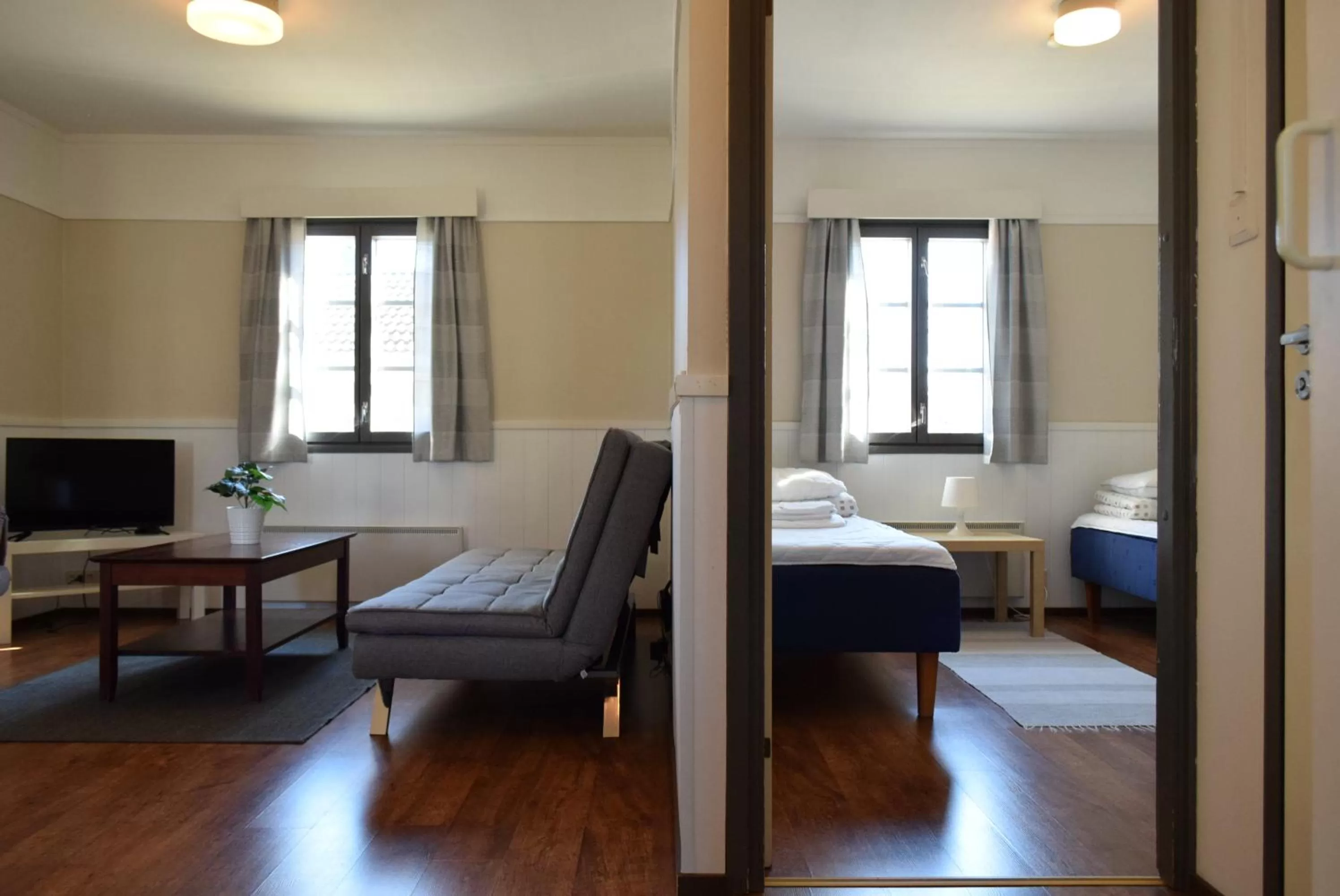 Photo of the whole room, Bed in Visulahti Cottages