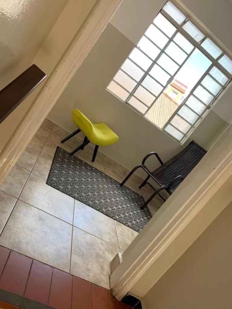 Seating area in Hotel Central de Anápolis