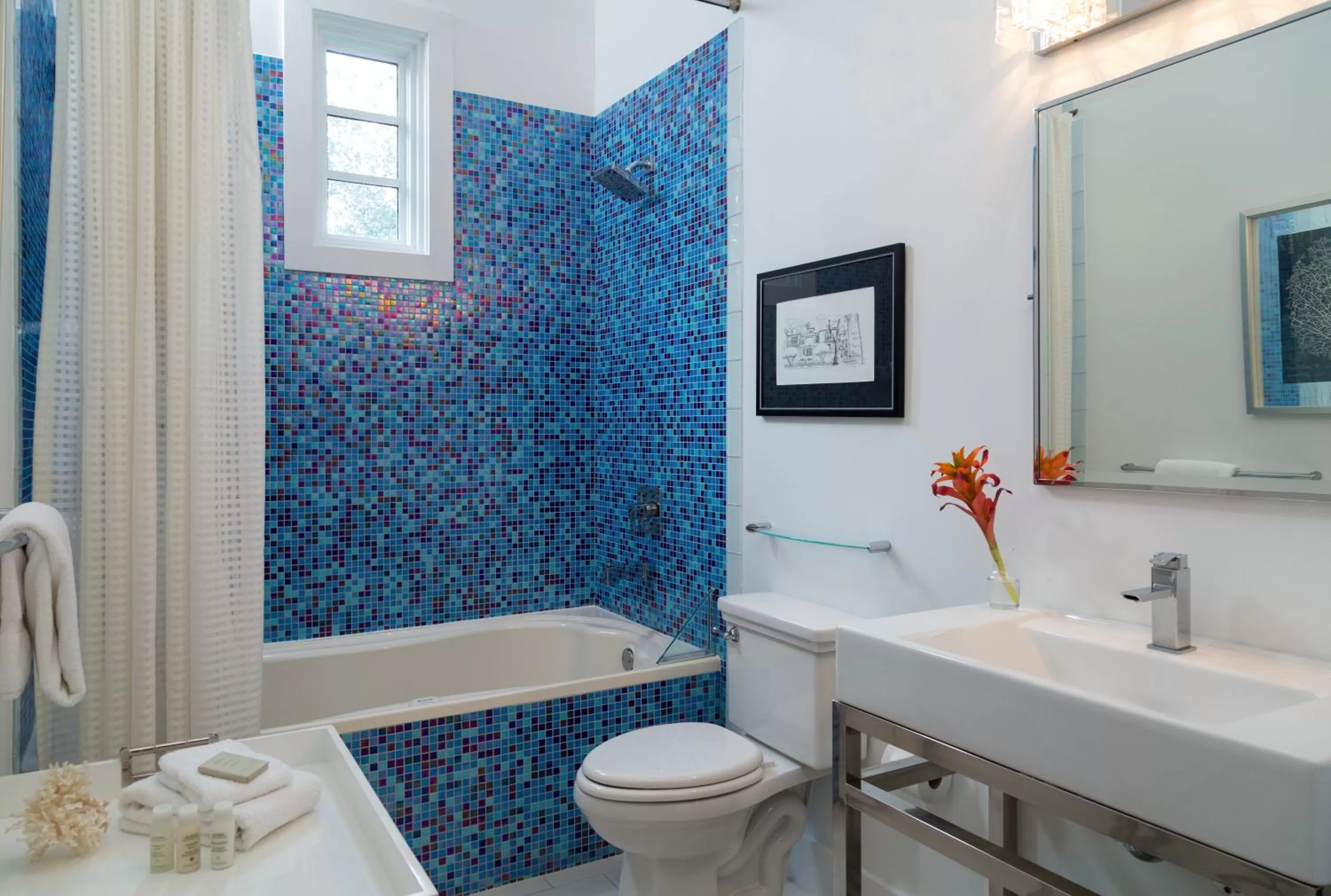 Shower in Black Dolphin Inn