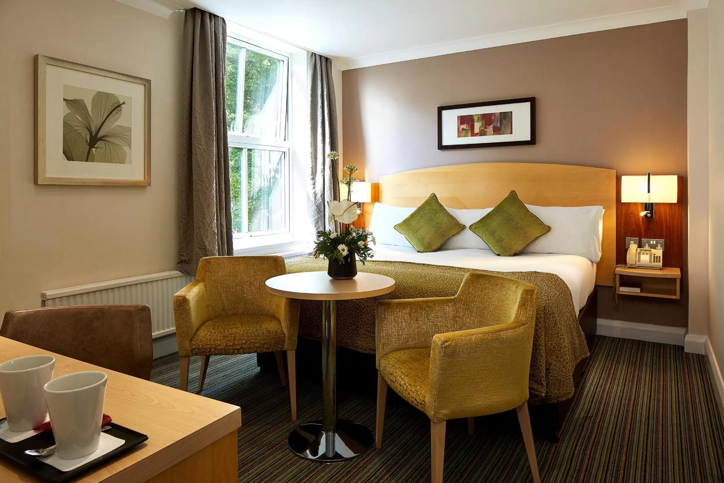 Photo of the whole room, Bed in The Abbey