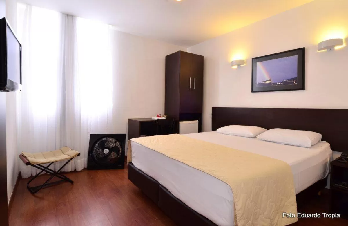 Bed in Pousada Dos Ofícios