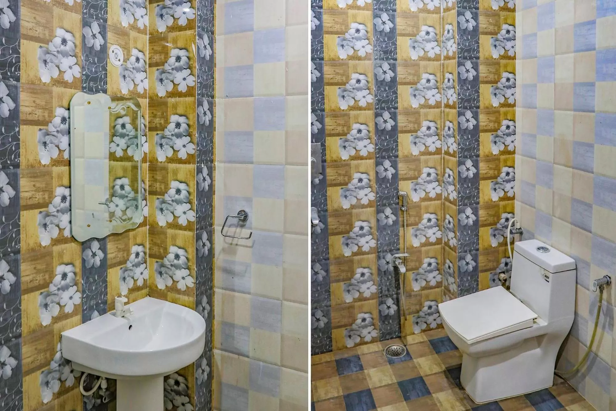 Bathroom in FabHotel Kriti Green - Hanuman Mandir, Lathia