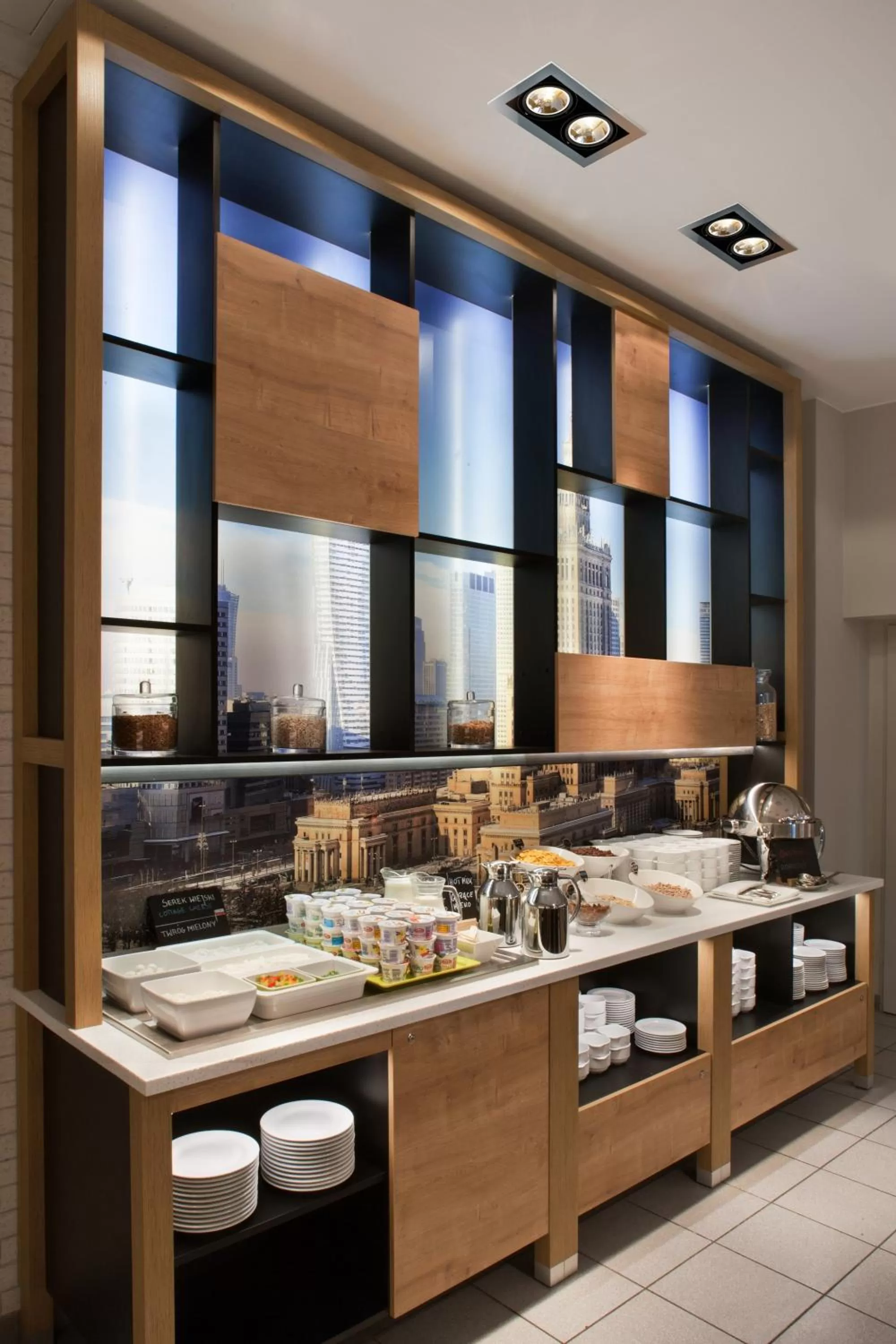 Buffet breakfast in Hotel Metropol