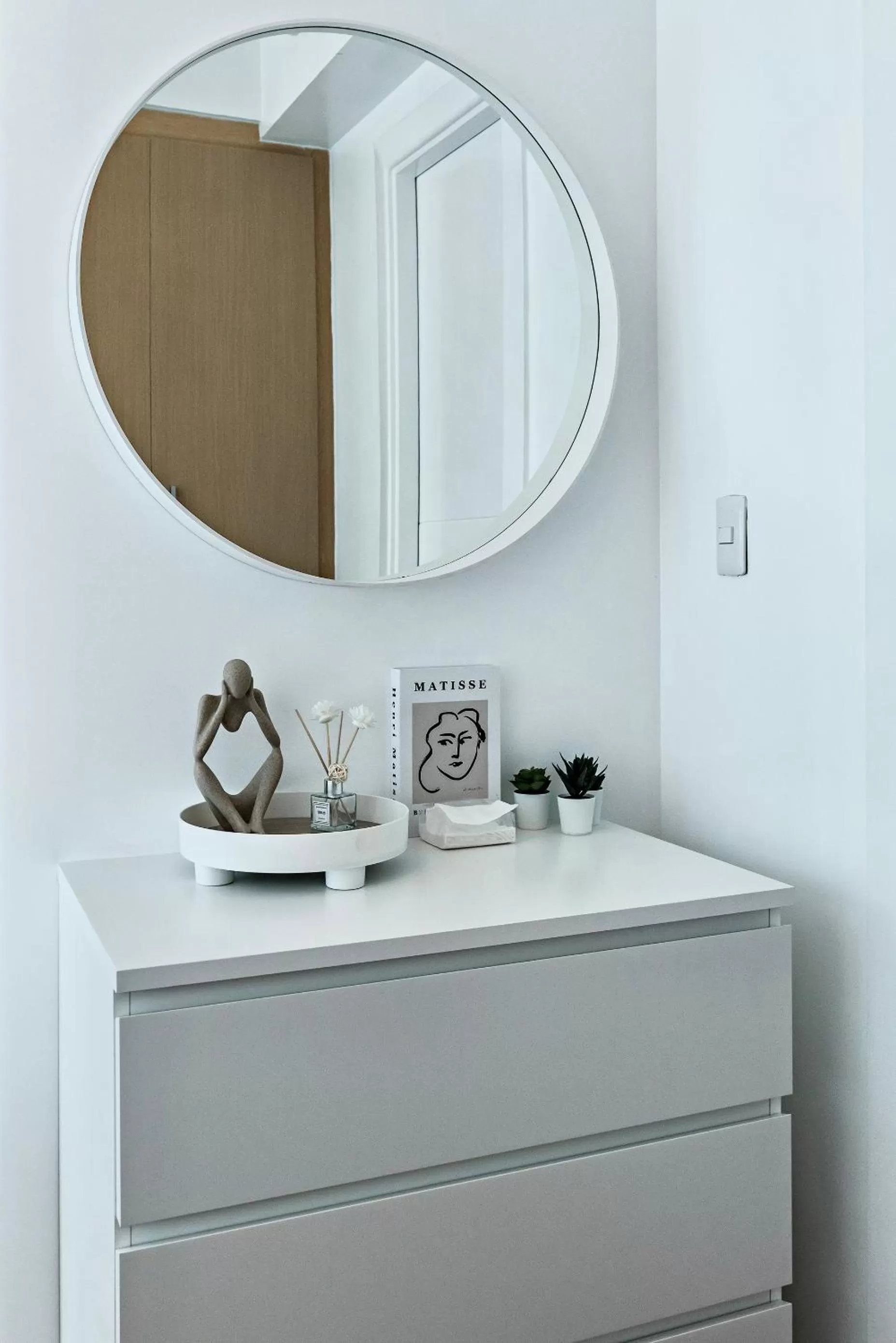 wardrobe in 1BR Suite in Uptown BGC