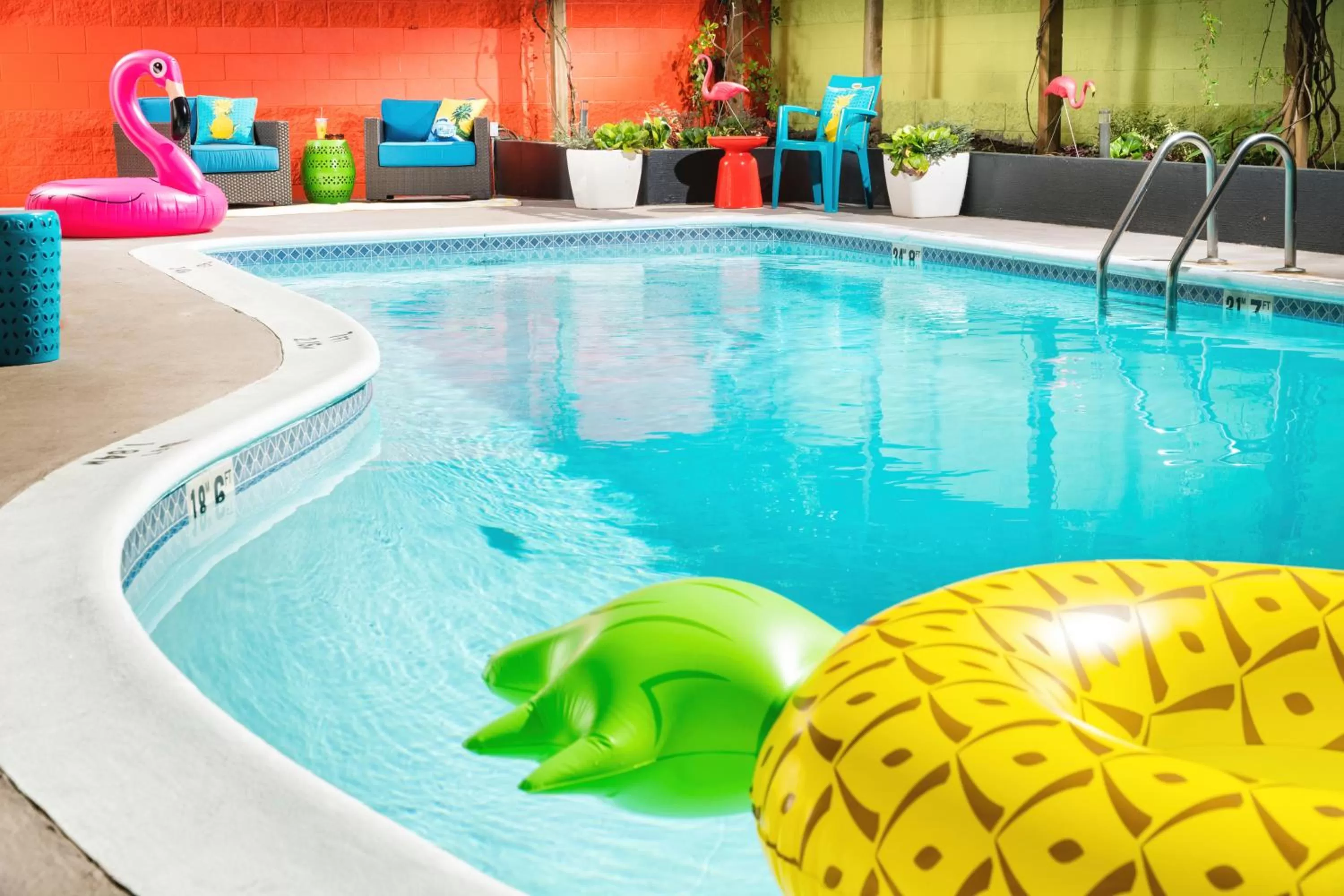 Swimming pool in Staypineapple, University Inn, University District Seattle