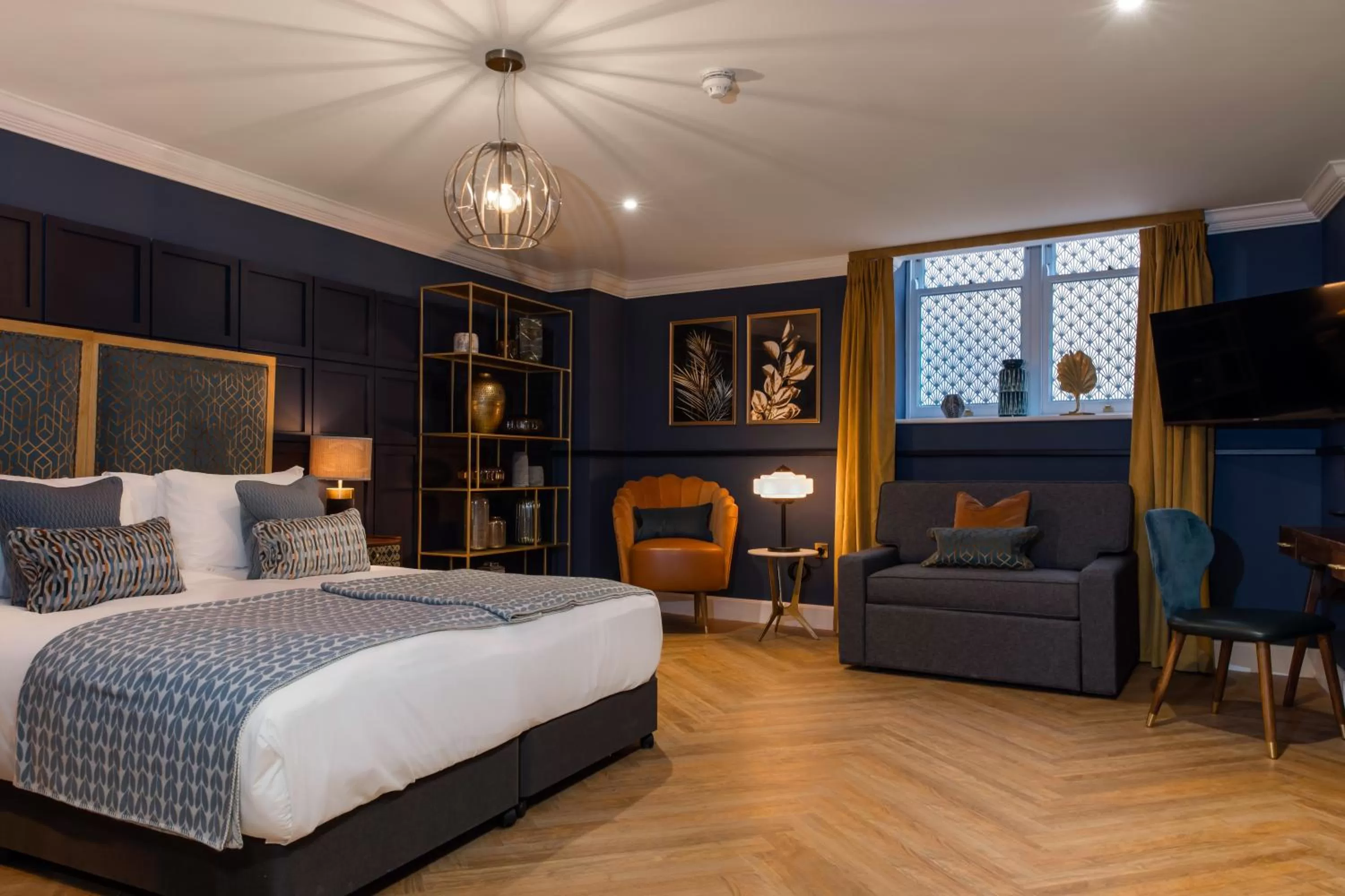 Bedroom in Hort's Townhouse