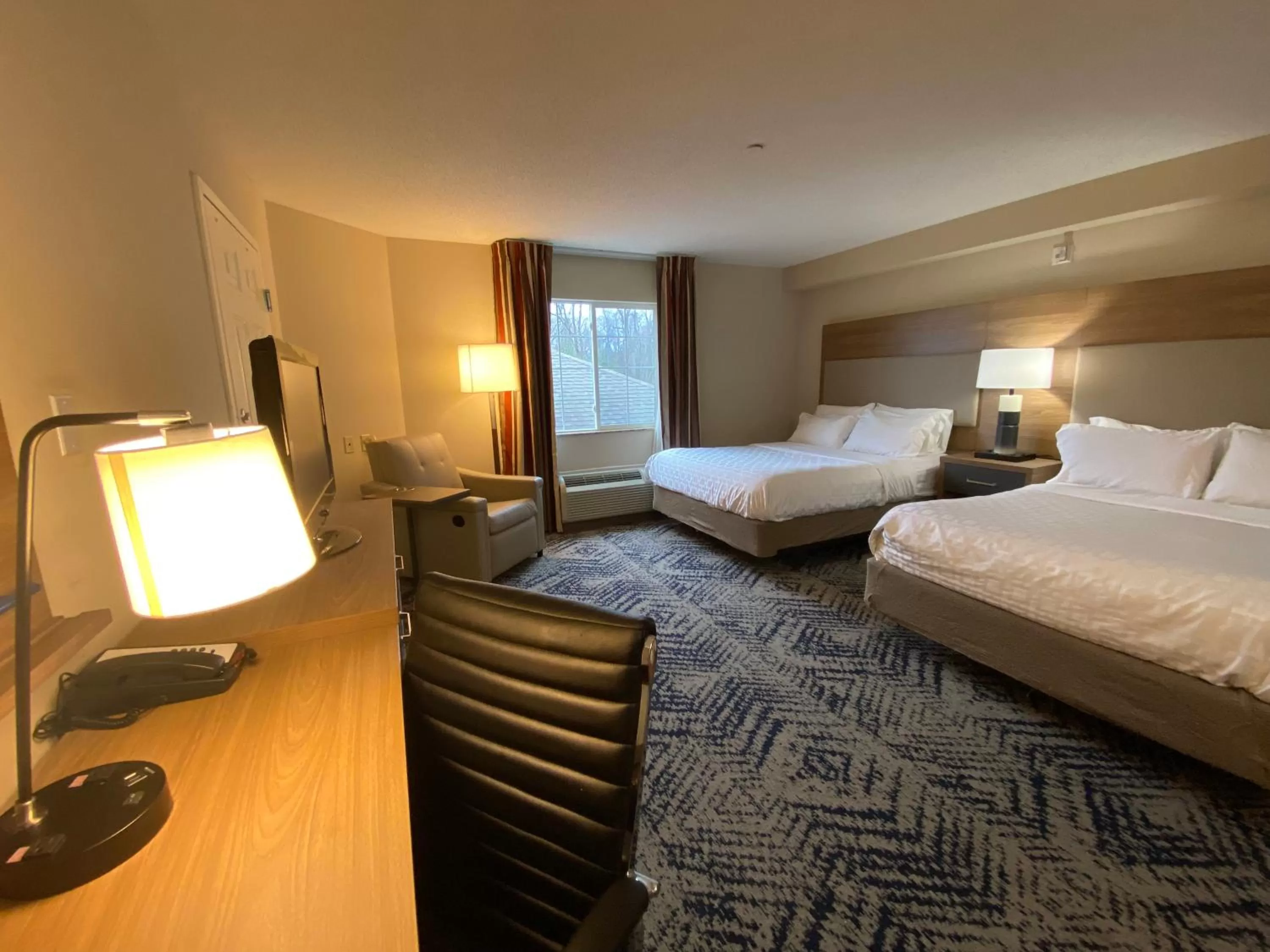 Guests, Bed in Candlewood Suites Harrisburg I-81 Hershey Area by IHG