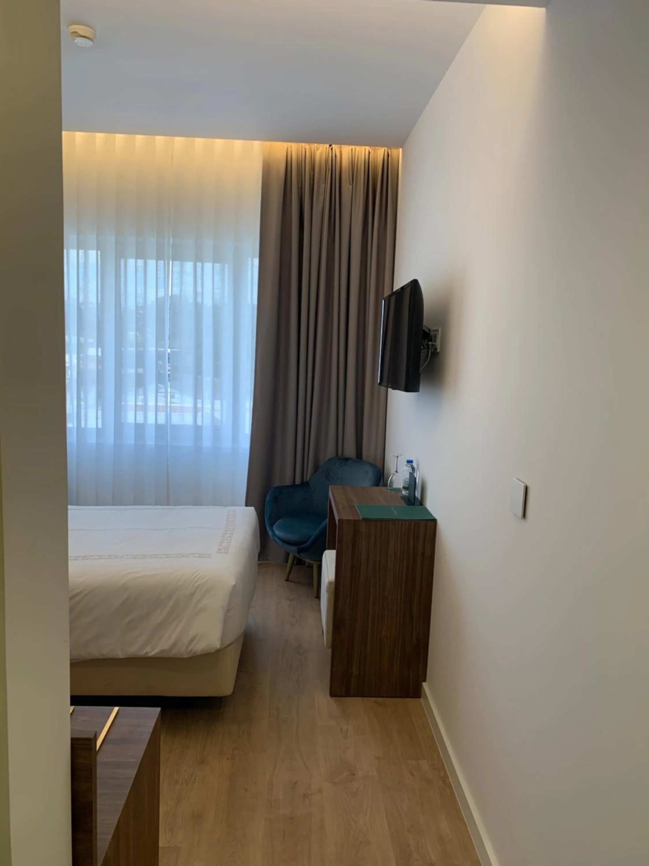 Bed in Hotel Moutados