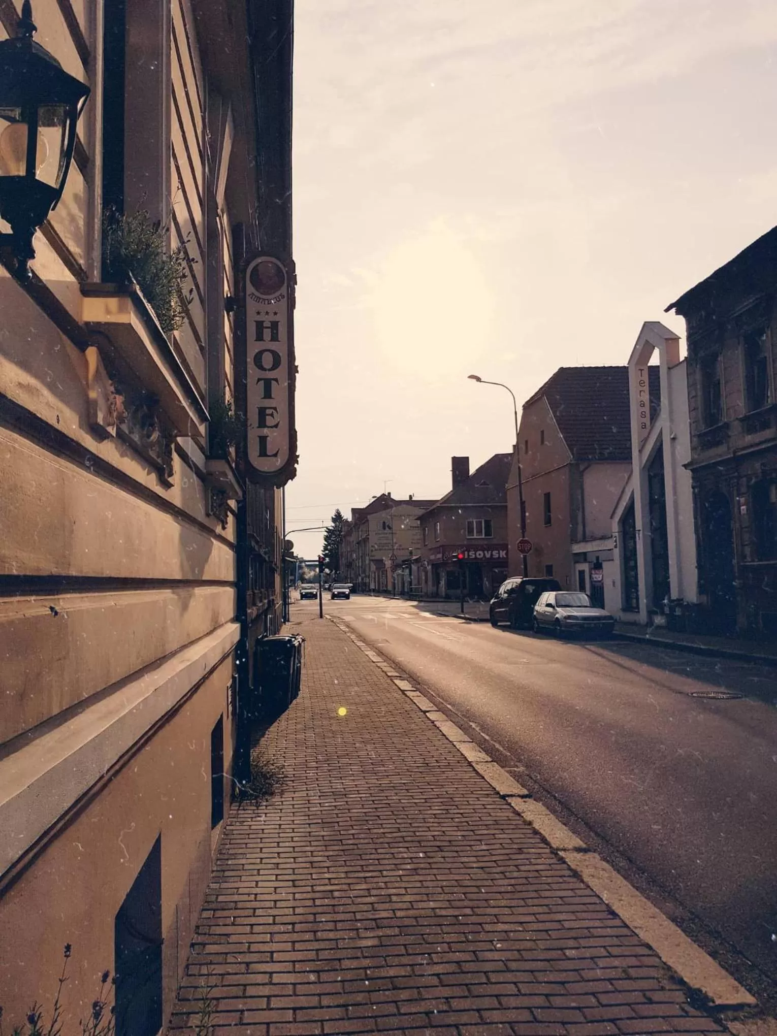Facade/entrance in Hotel Amadeus