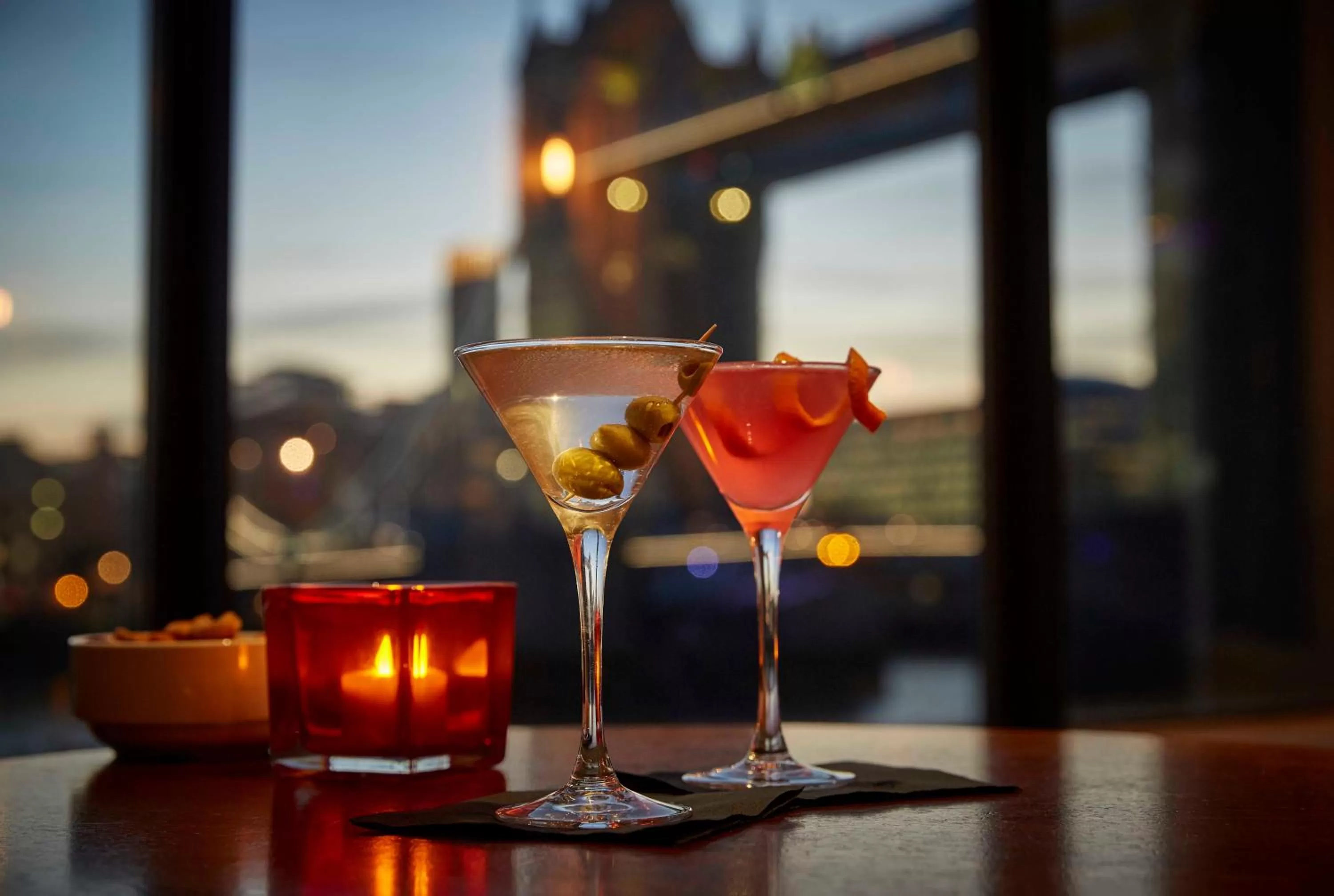 Alcoholic drinks in The Tower Hotel, by Thistle