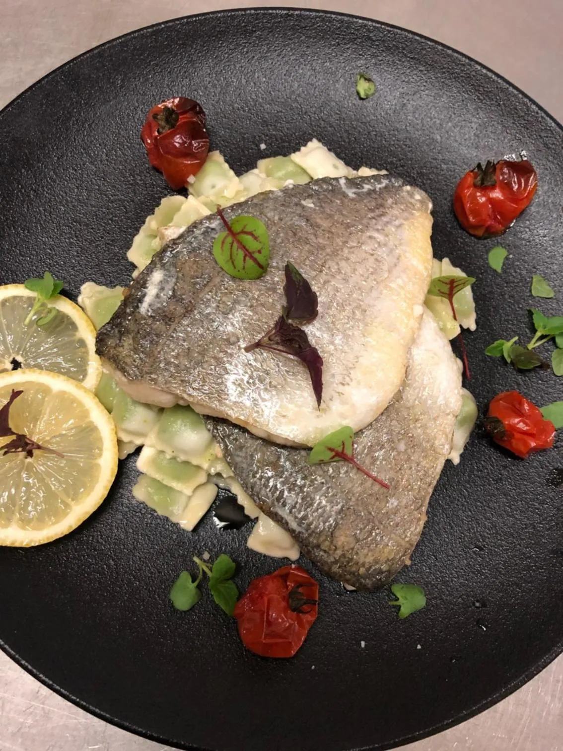 Food close-up in Logis Hôtel l'Abricotine