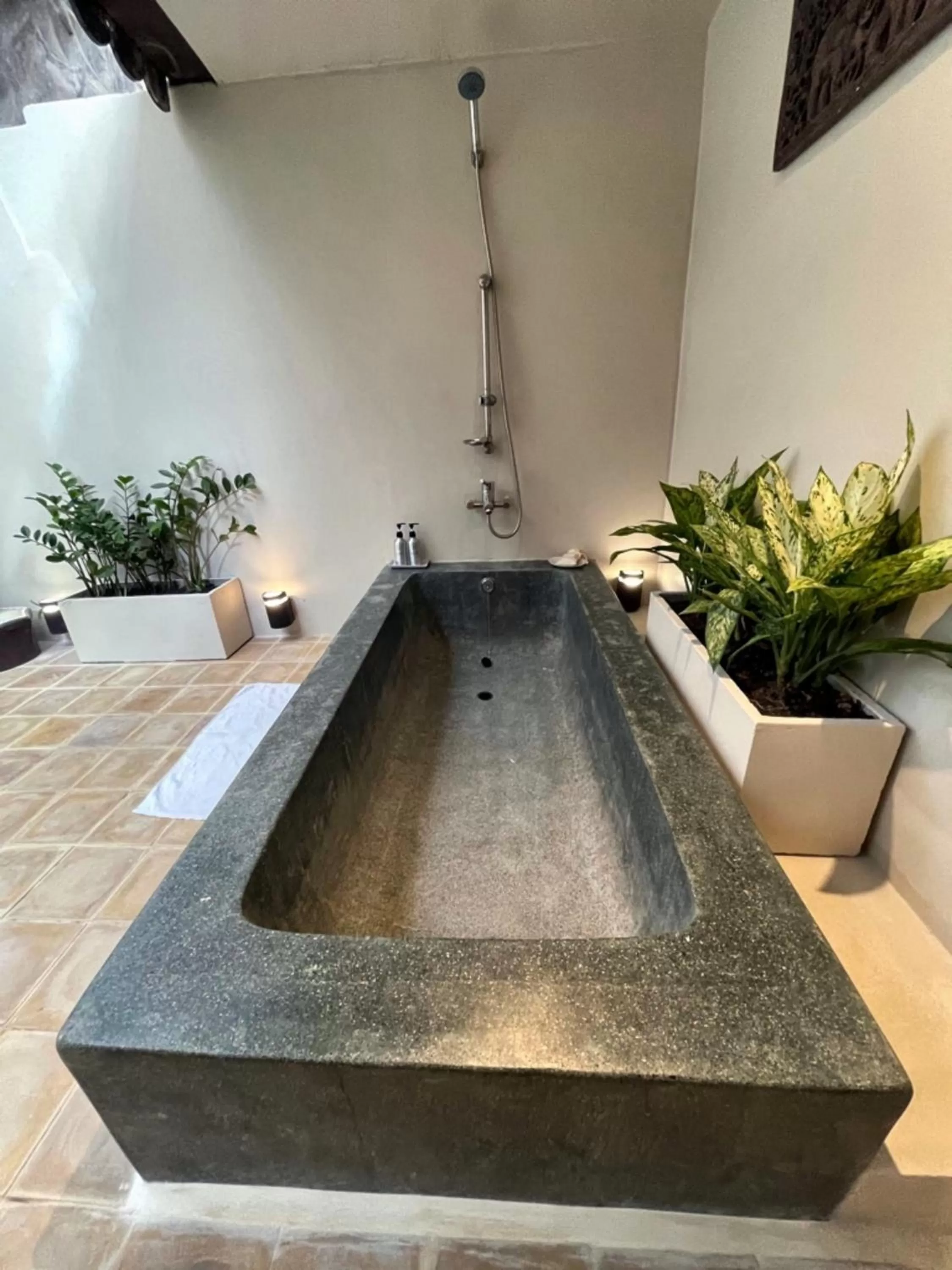 Bathroom in La Palmeraie D'angkor