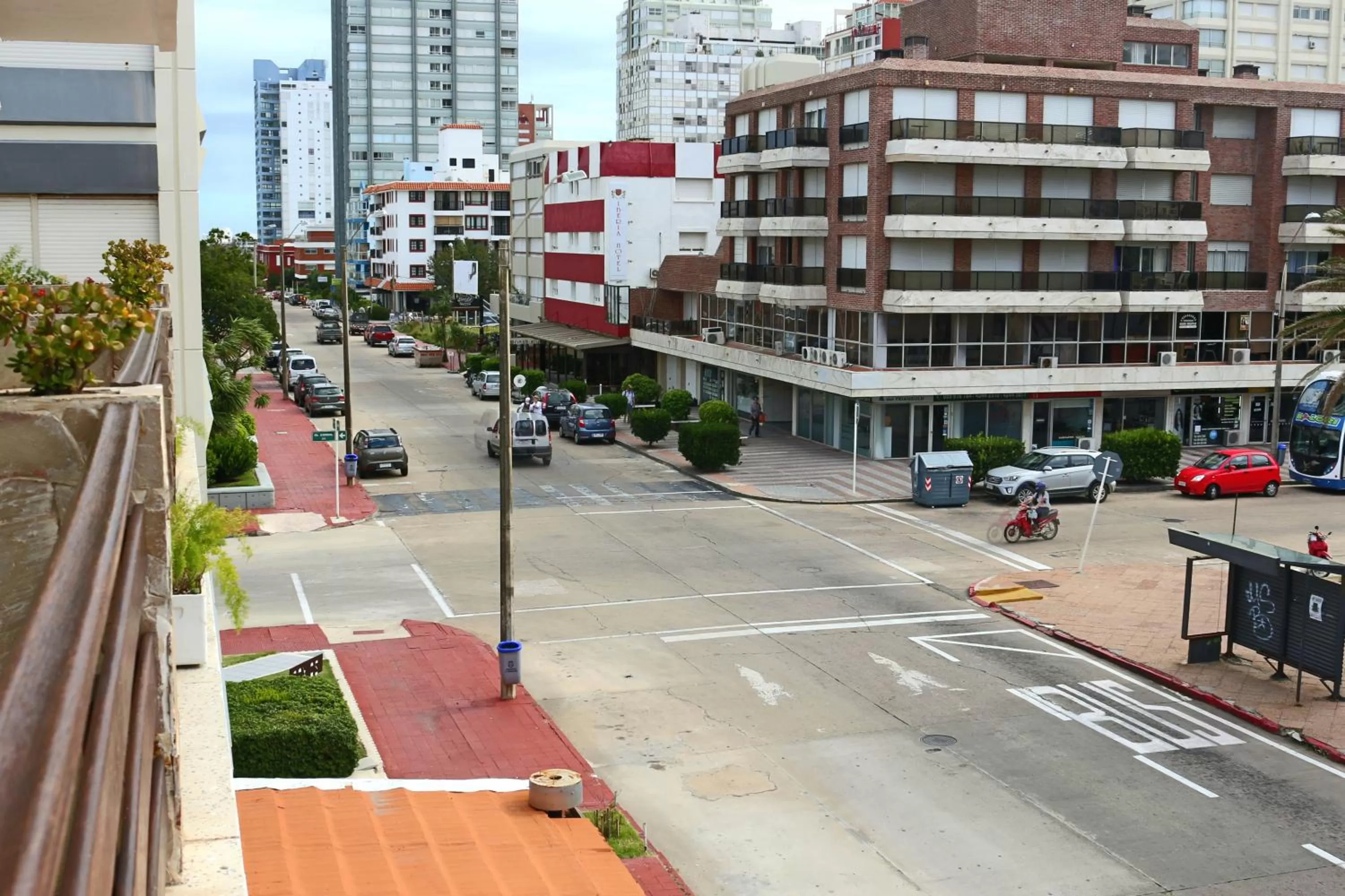 City view in Hotel San Martin