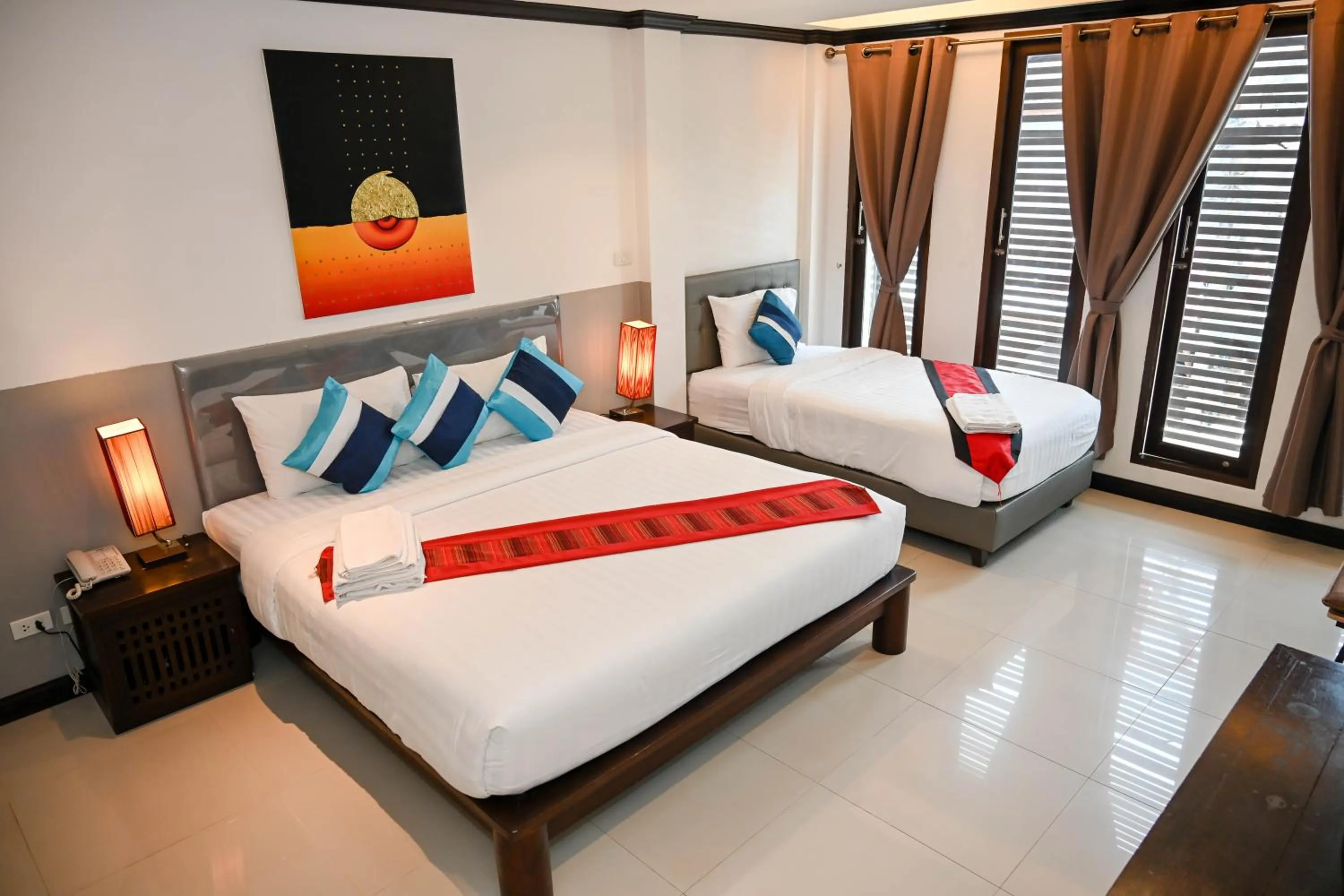 Photo of the whole room, Bed in Queen Boutique Hotel Chaweng