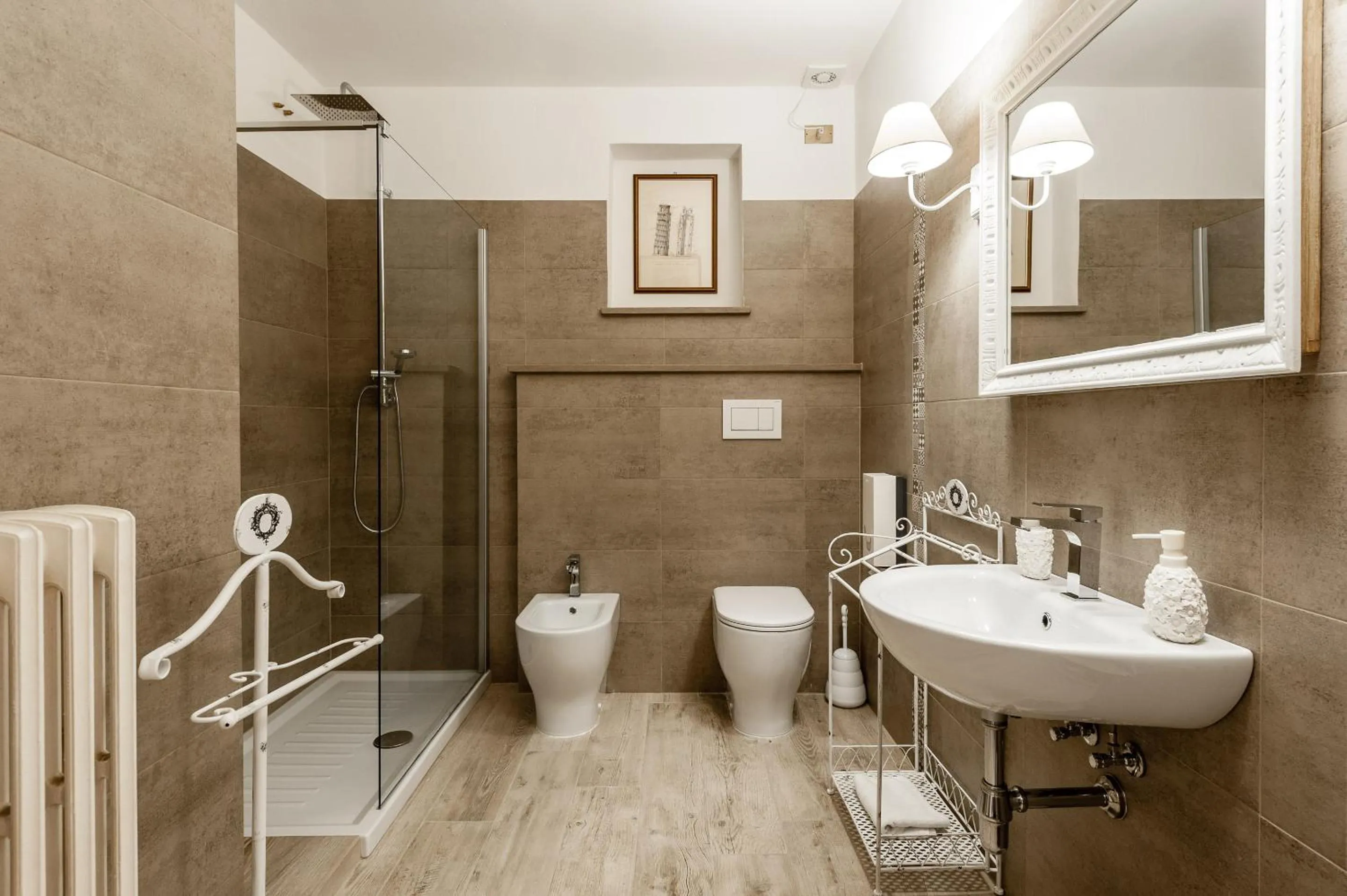 Shower in Giardino della Pieve Relais- Adult Only
