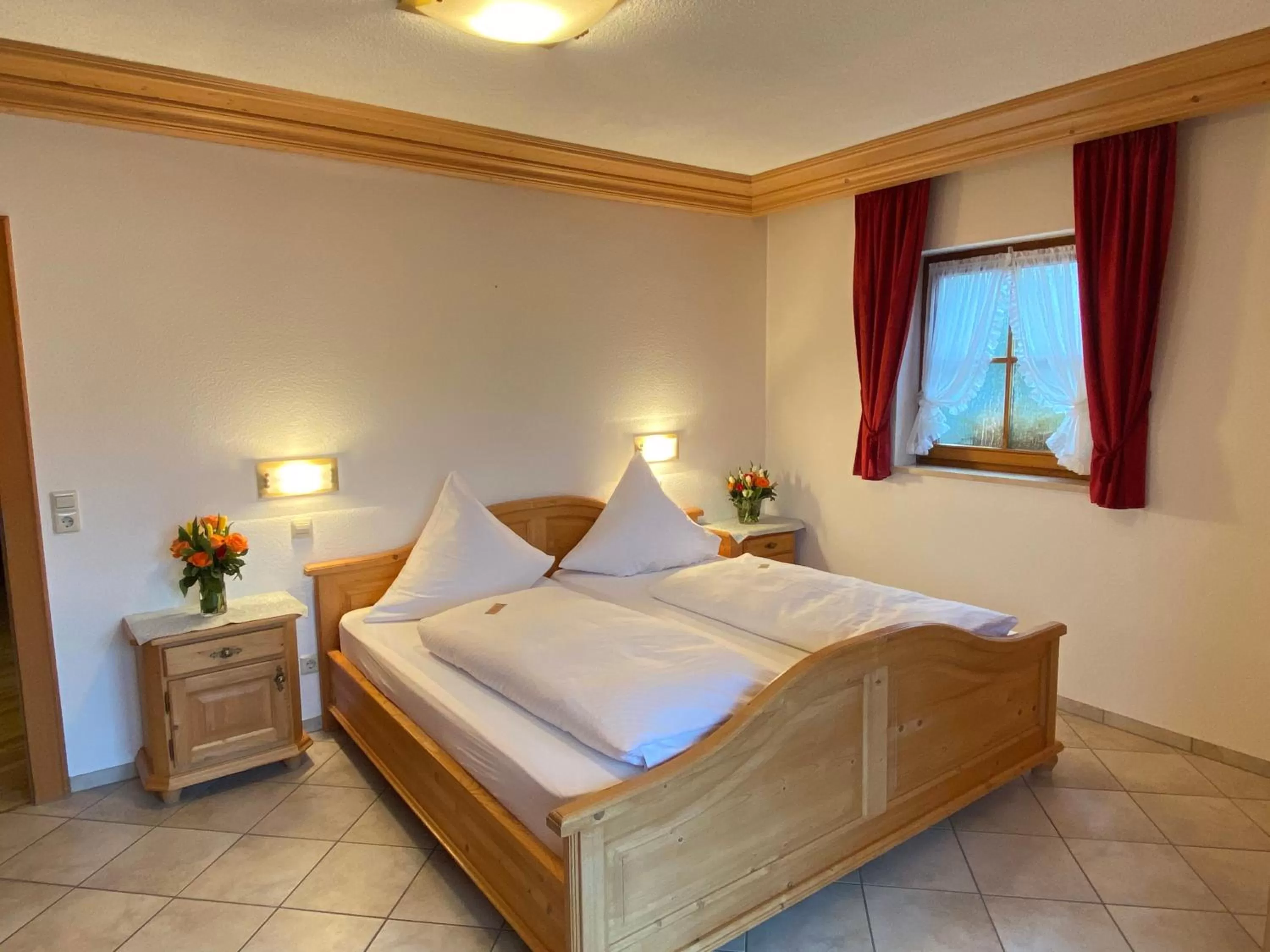 Bedroom, Bed in Hotel Haus Seehang