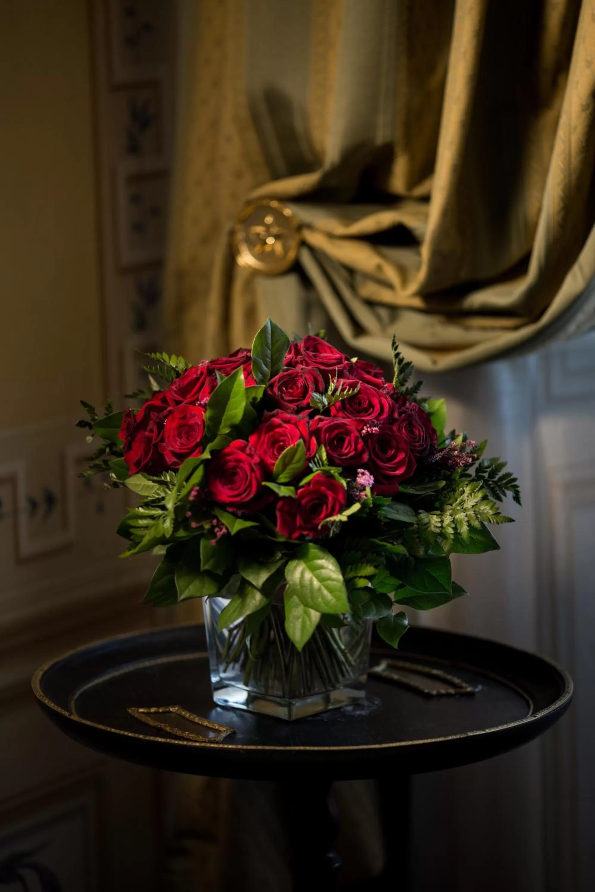 Decorative detail in Villa Olmi Firenze