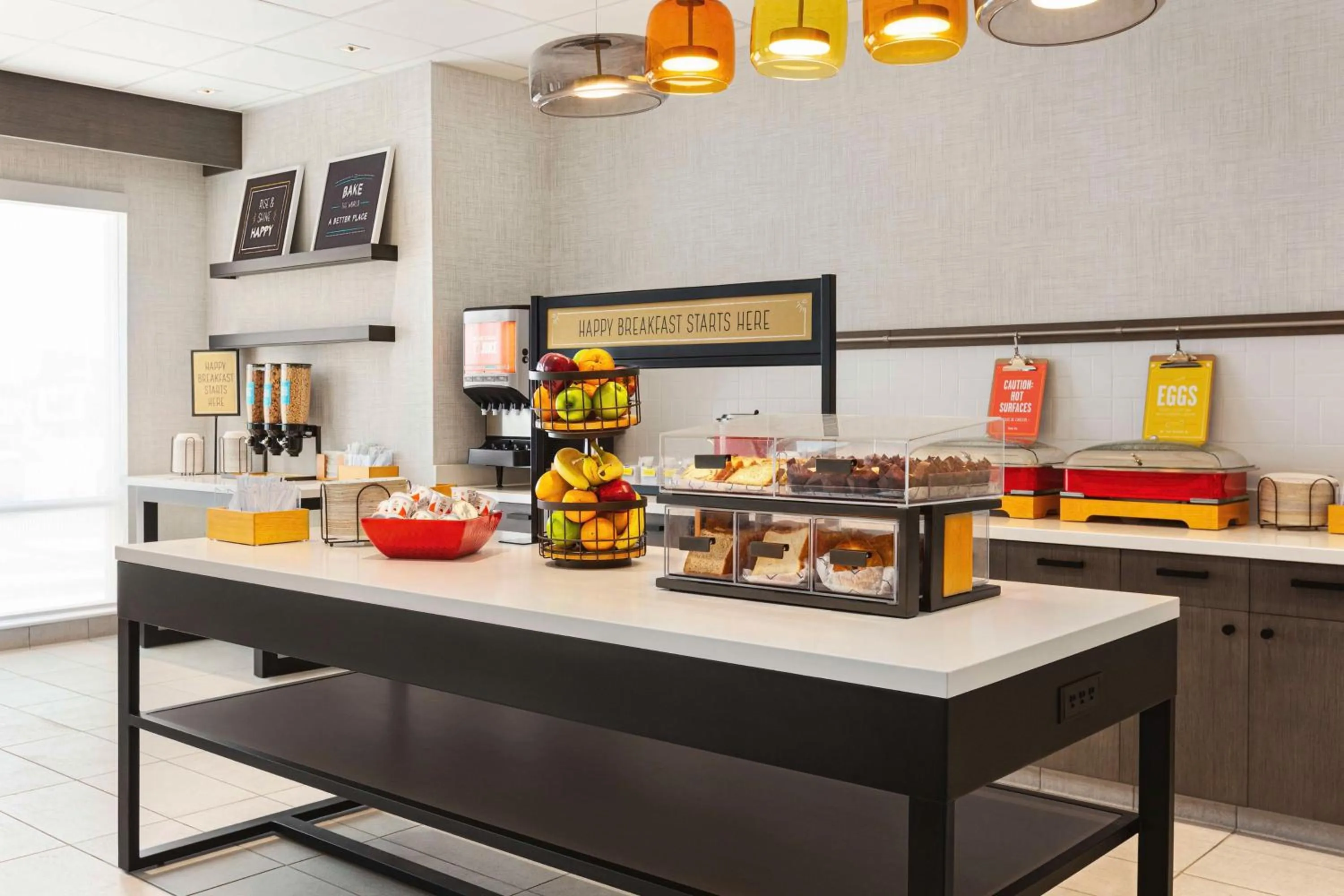 Breakfast in Hampton Inn Stockton, Ca