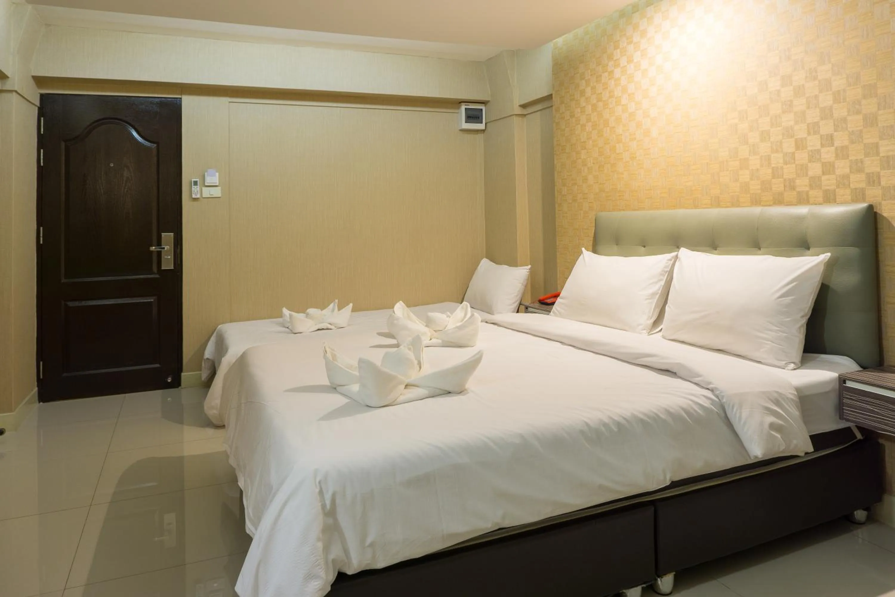 Nearby landmark, Bed in NRC Residence