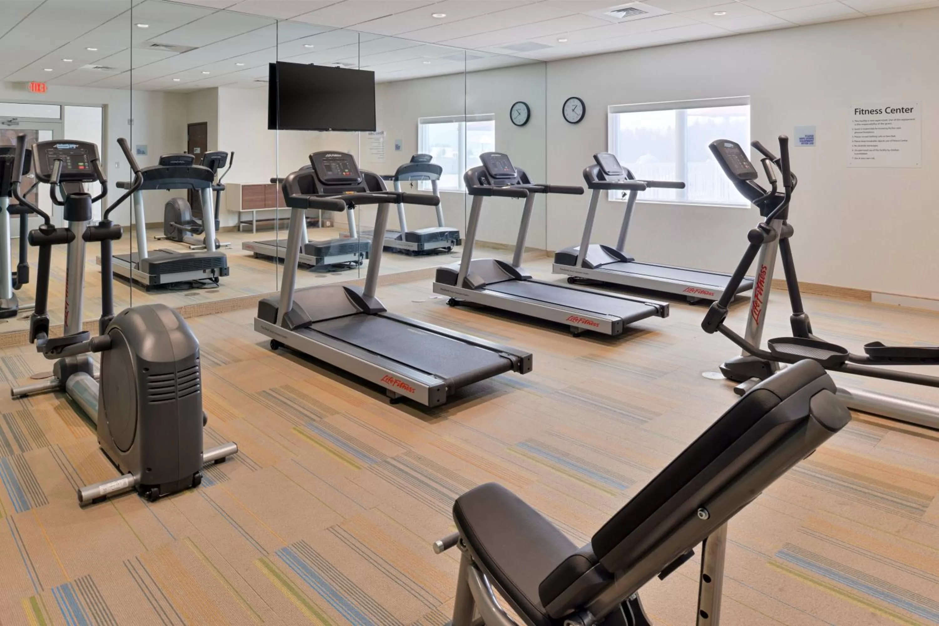 Fitness centre/facilities in Holiday Inn Express & Suites Trinity by IHG