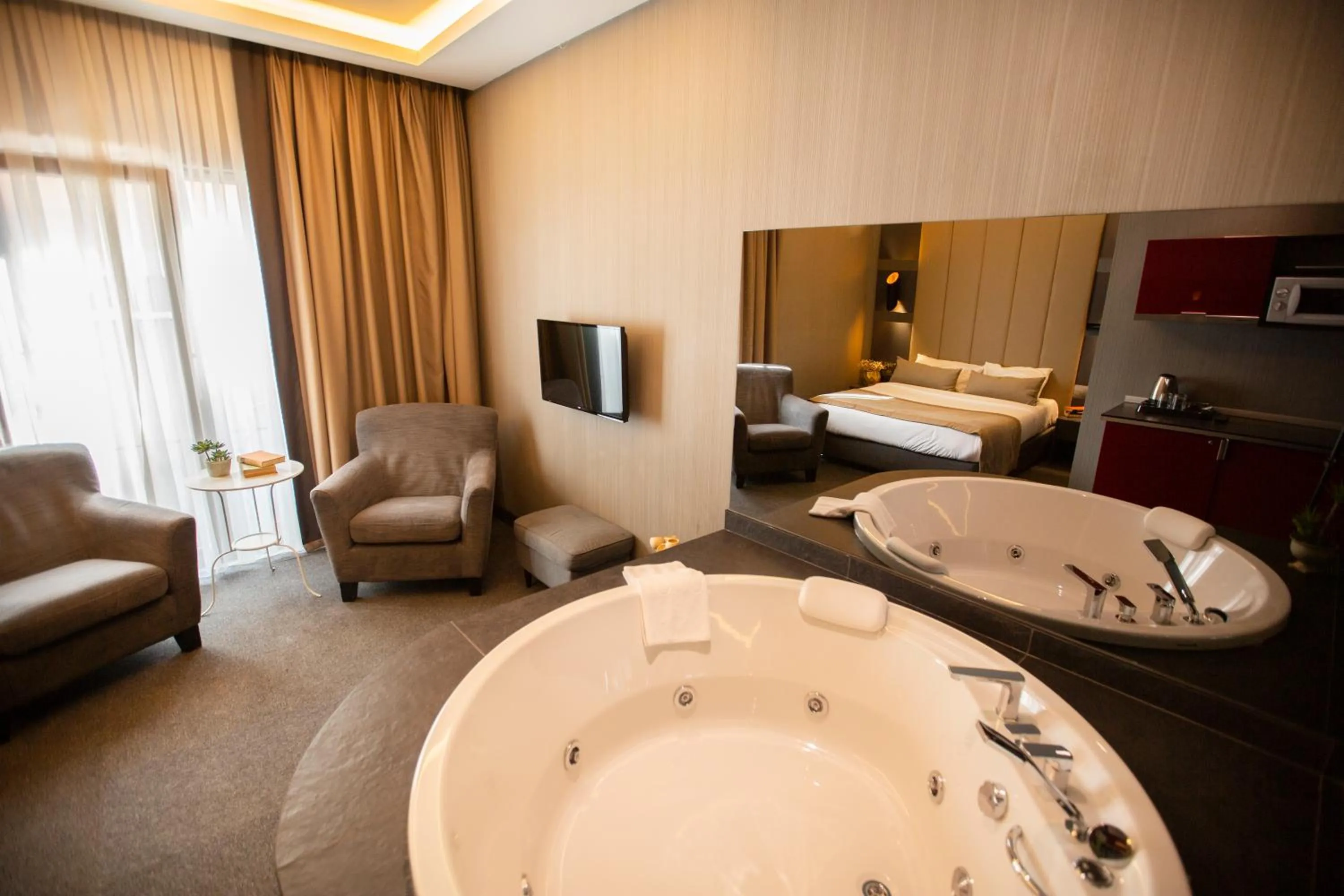 Bathroom, Bed in Cityloft 24