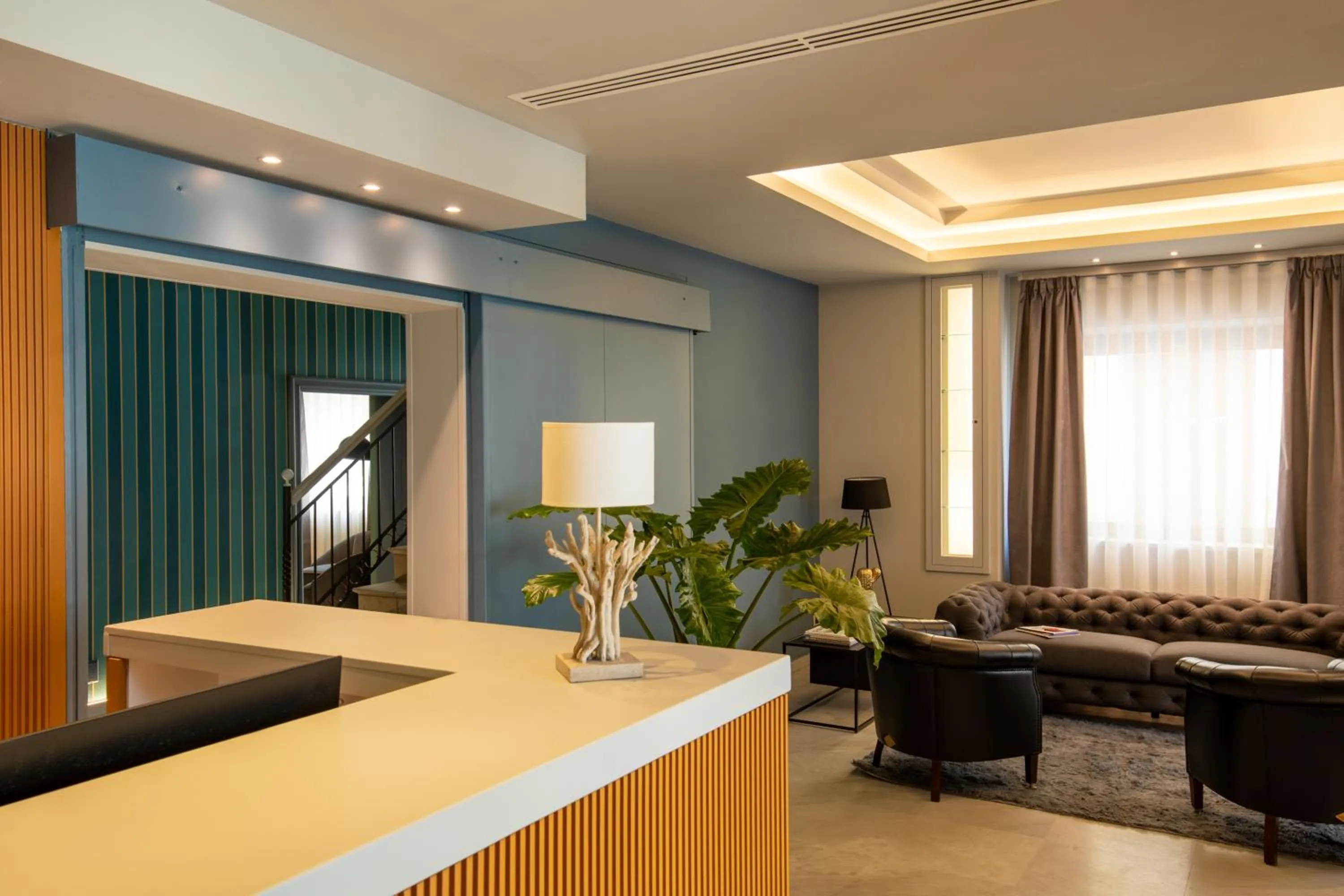 Lobby or reception in Hotel Enzo