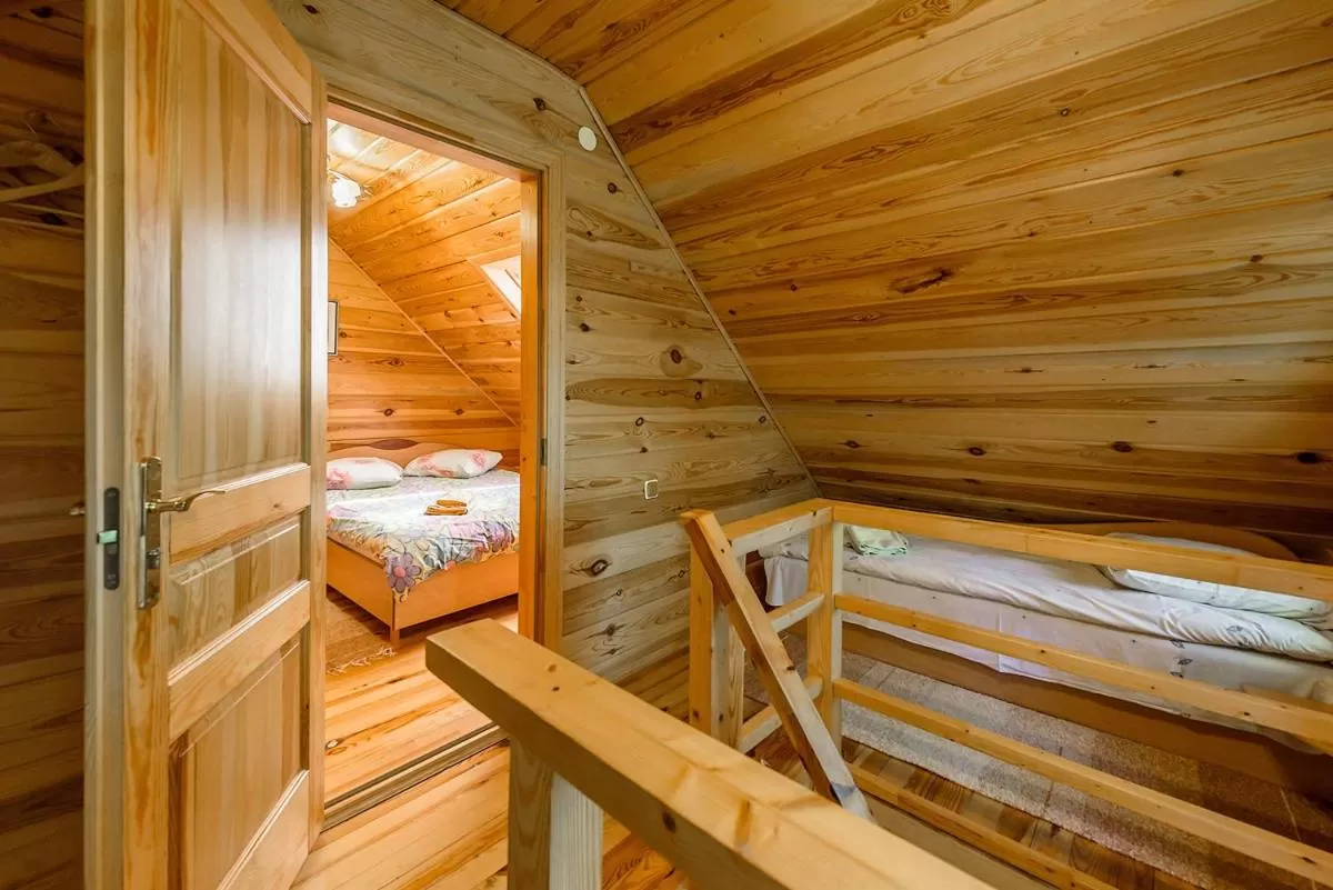 Bunk Bed in Svečių namai Smalvas