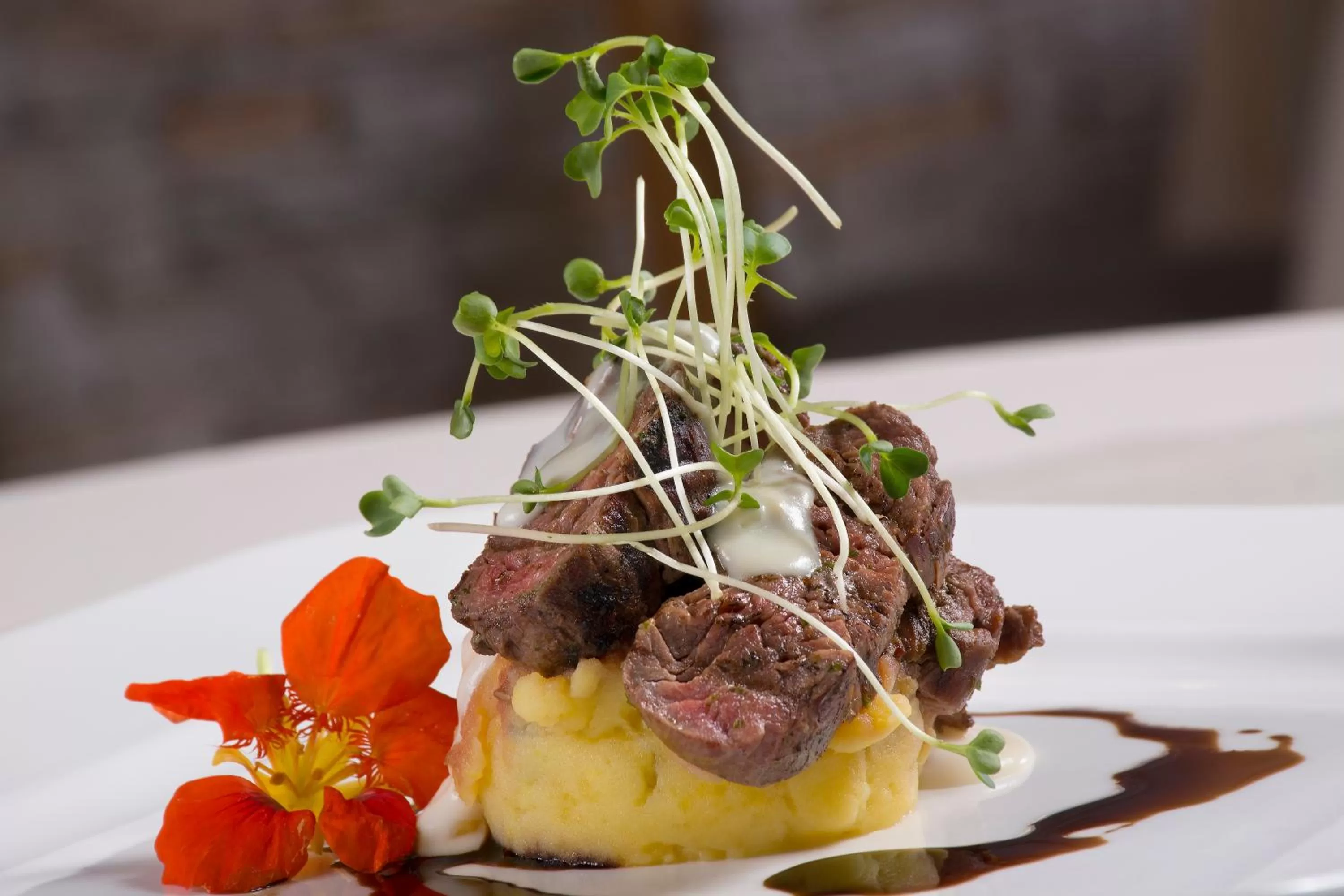 Food close-up in Movich Casa del Alferez