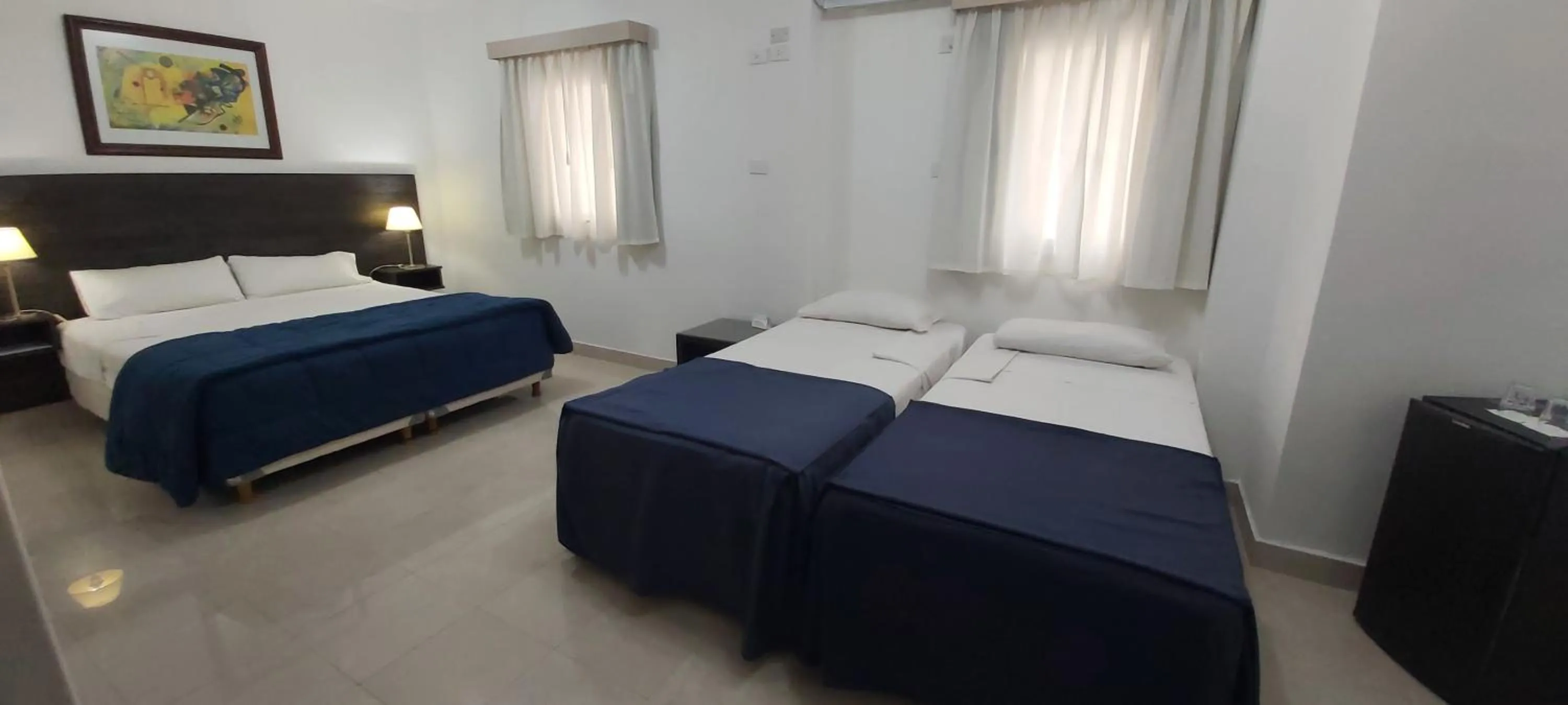 Bed in Hotel UTHGRA de las Luces